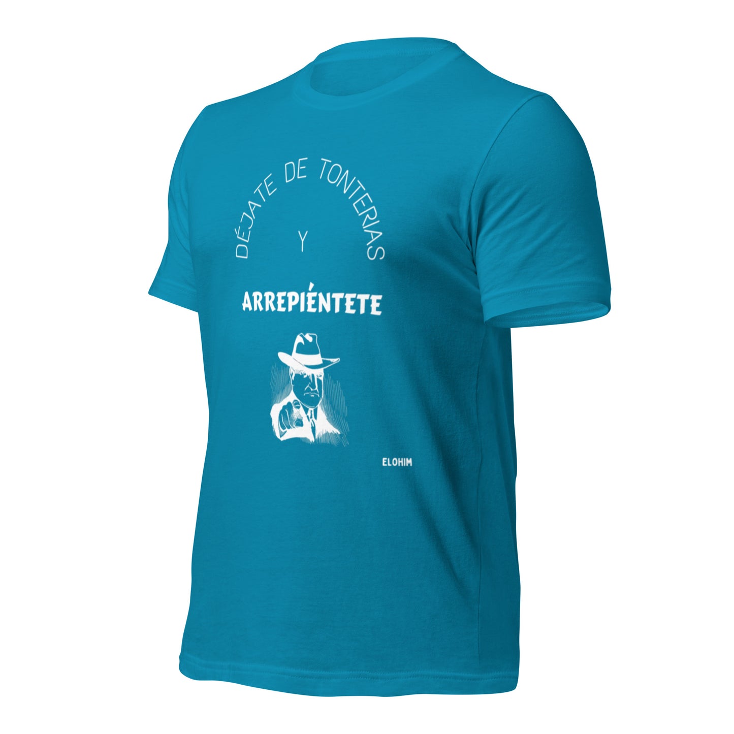 Camiseta de manga corta unisex - Arrepiéntete