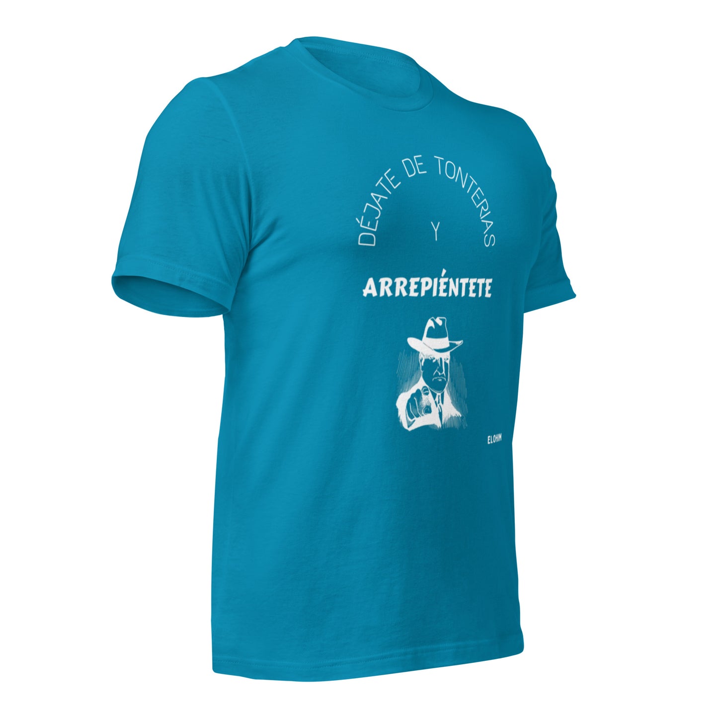 Camiseta de manga corta unisex - Arrepiéntete