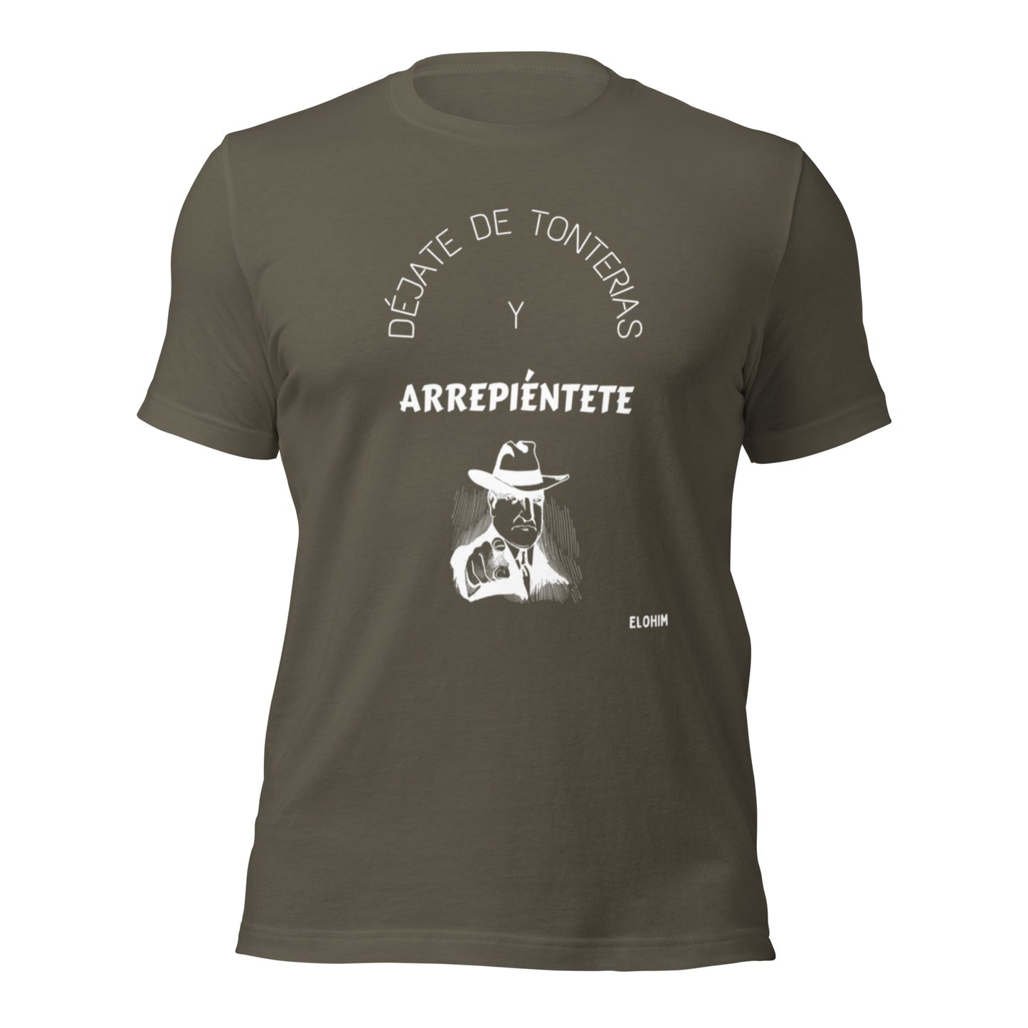 Camiseta de manga corta unisex - Arrepiéntete