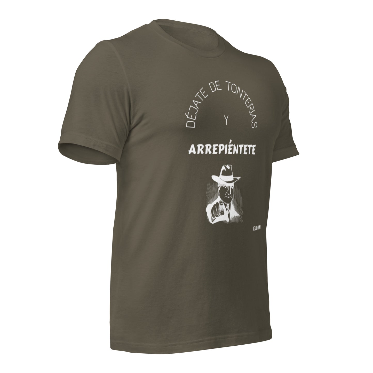 Camiseta de manga corta unisex - Arrepiéntete