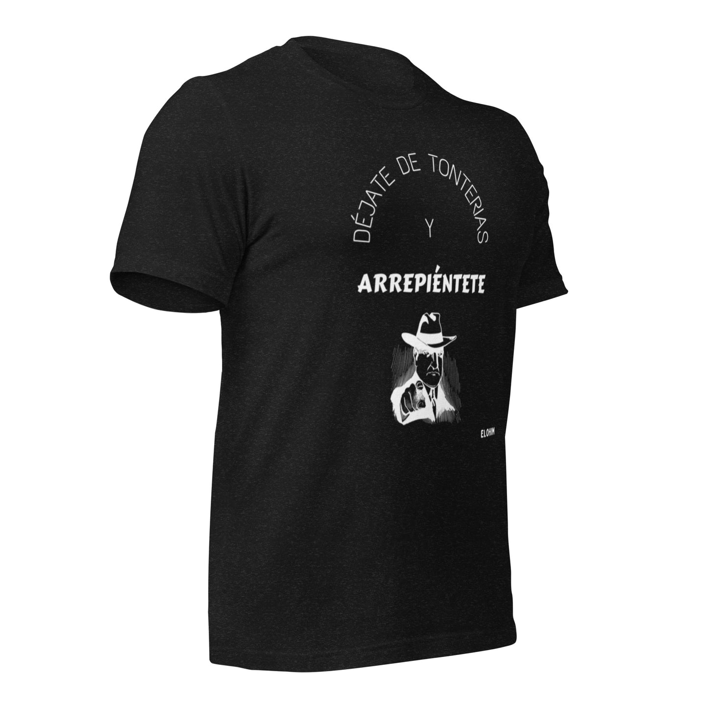 Camiseta de manga corta unisex - Arrepiéntete