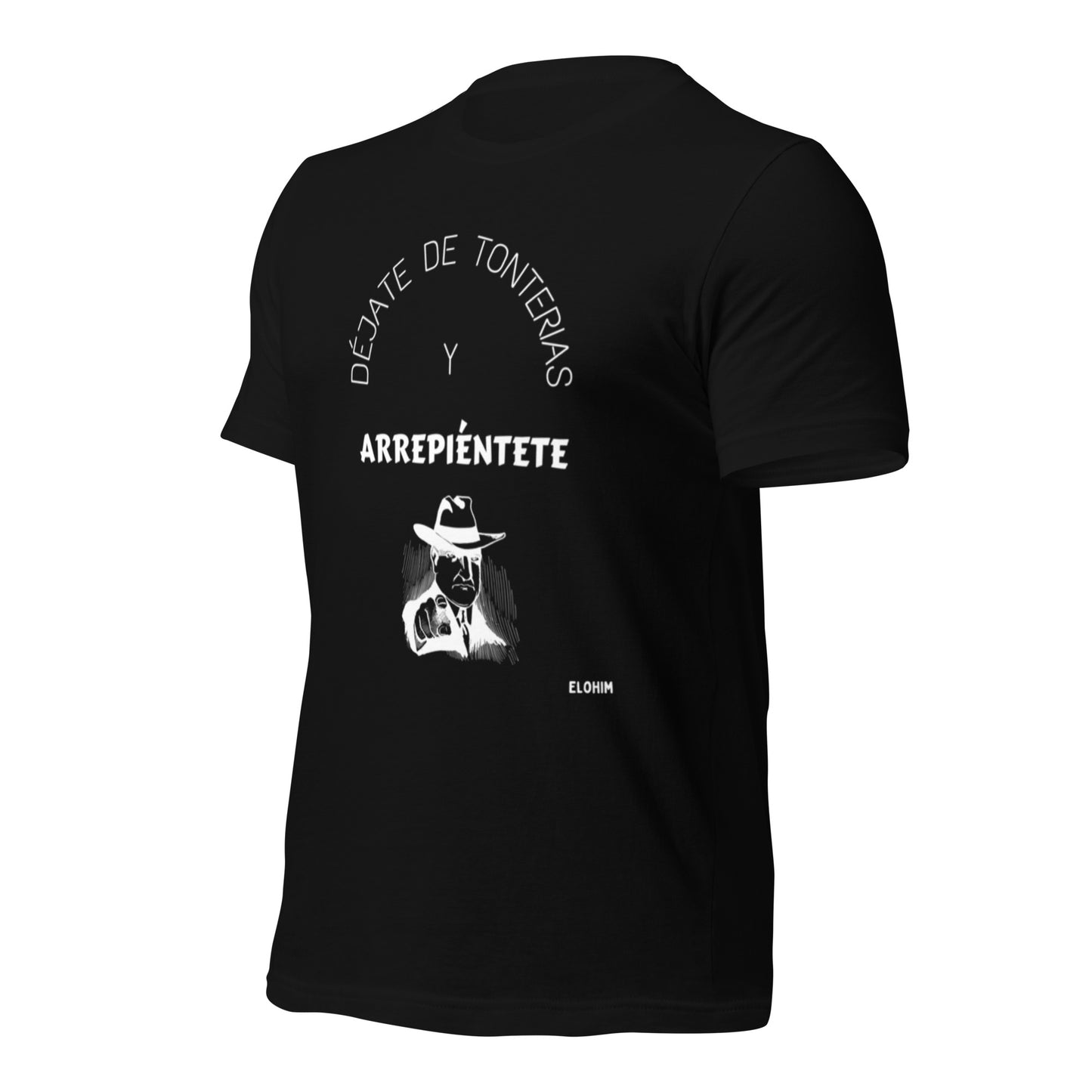 Camiseta de manga corta unisex - Arrepiéntete