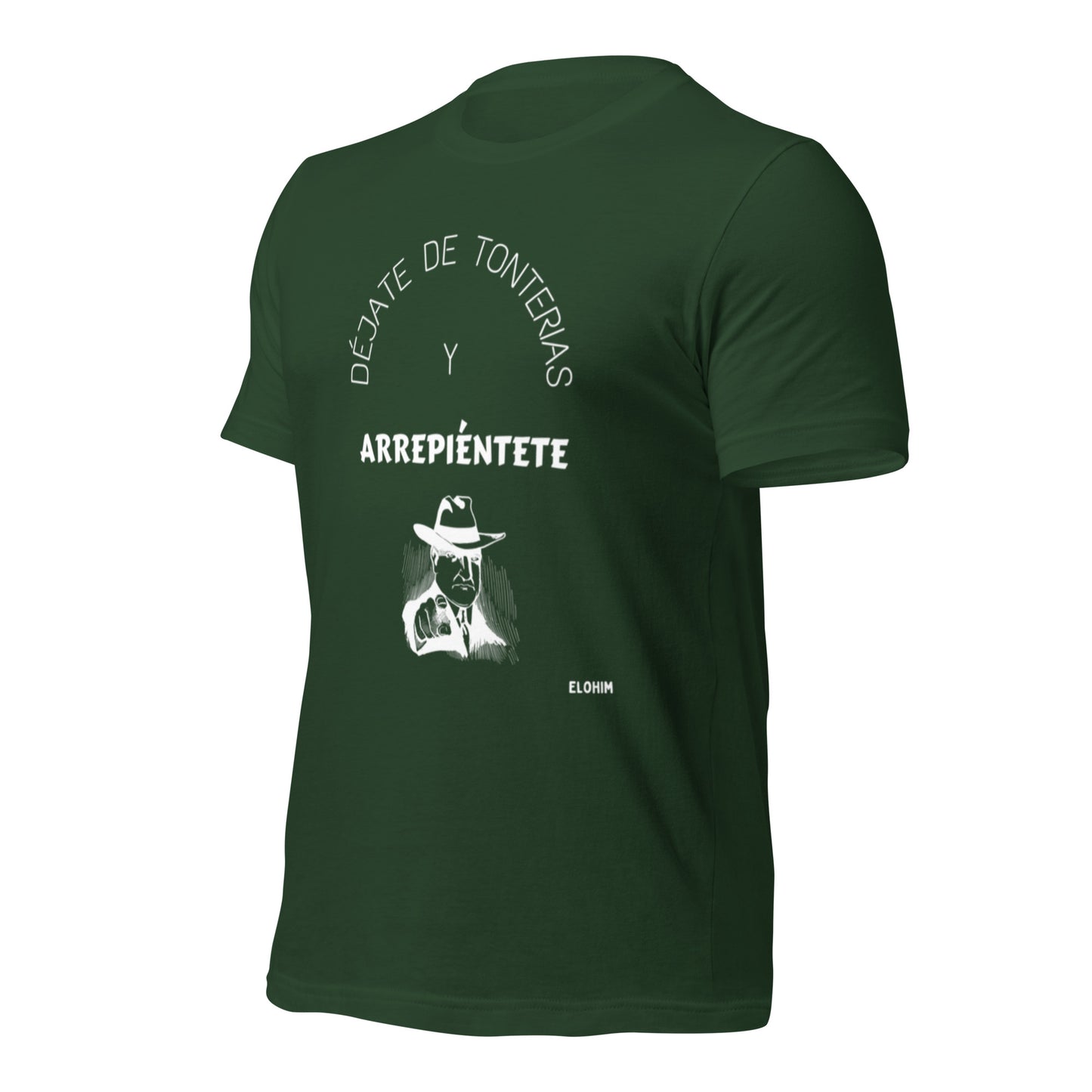 Camiseta de manga corta unisex - Arrepiéntete