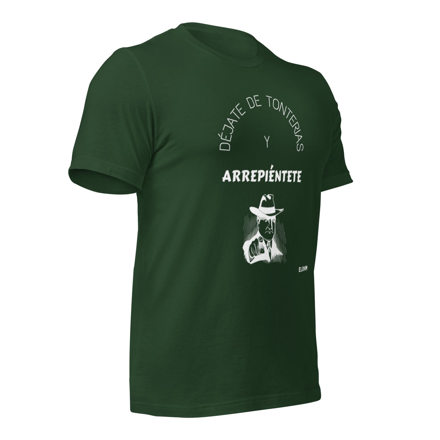 Camiseta de manga corta unisex - Arrepiéntete