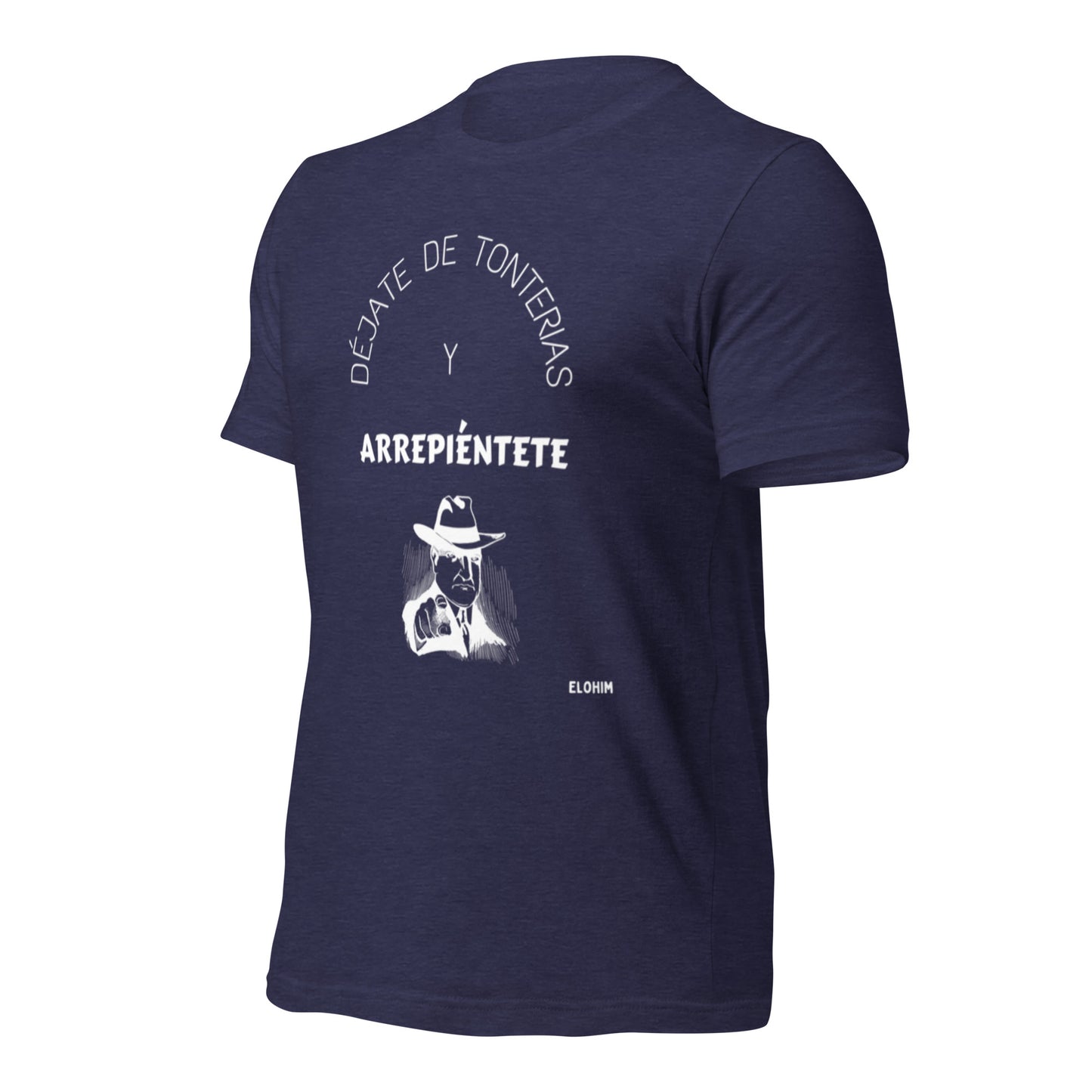 Camiseta de manga corta unisex - Arrepiéntete