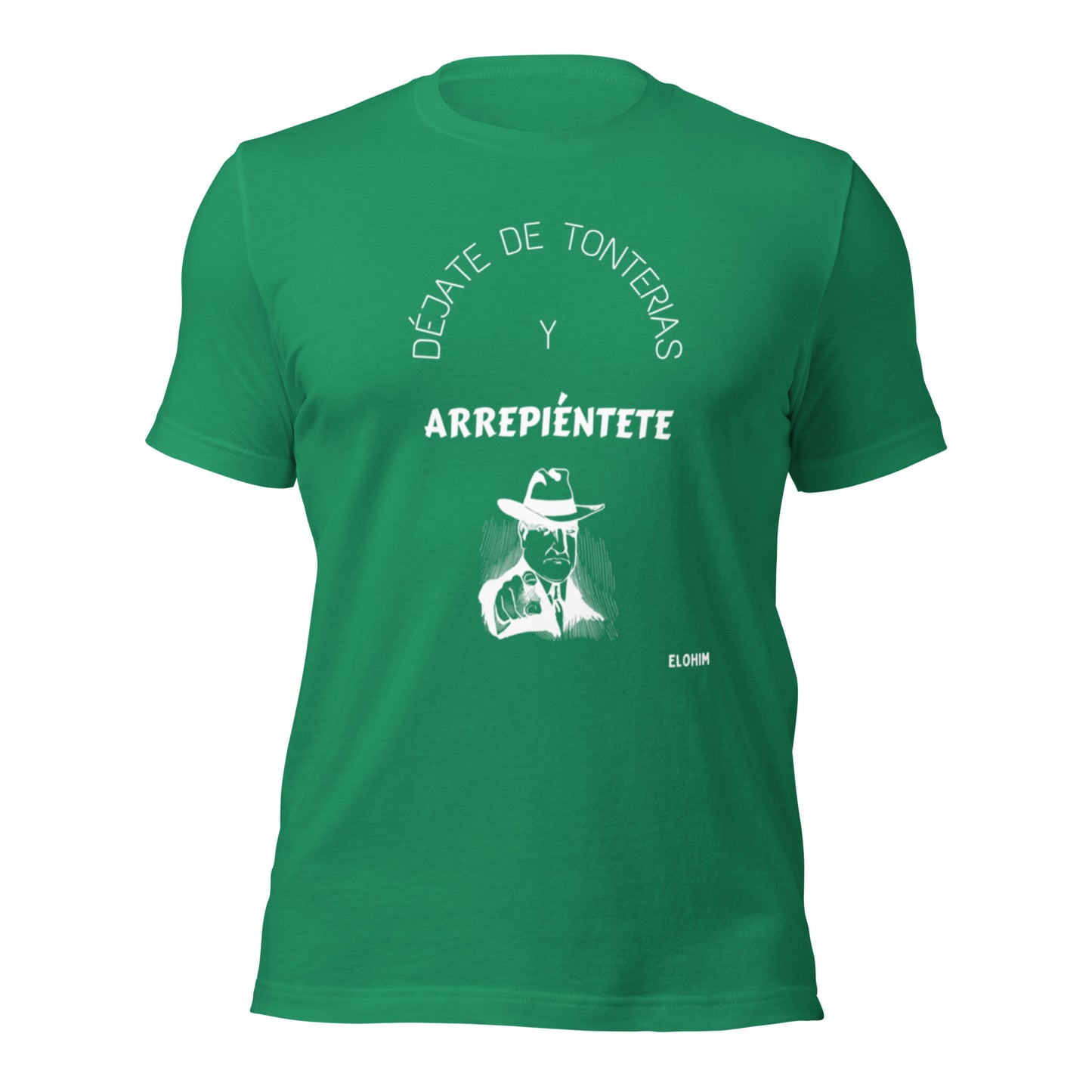 Camiseta de manga corta unisex - Arrepiéntete