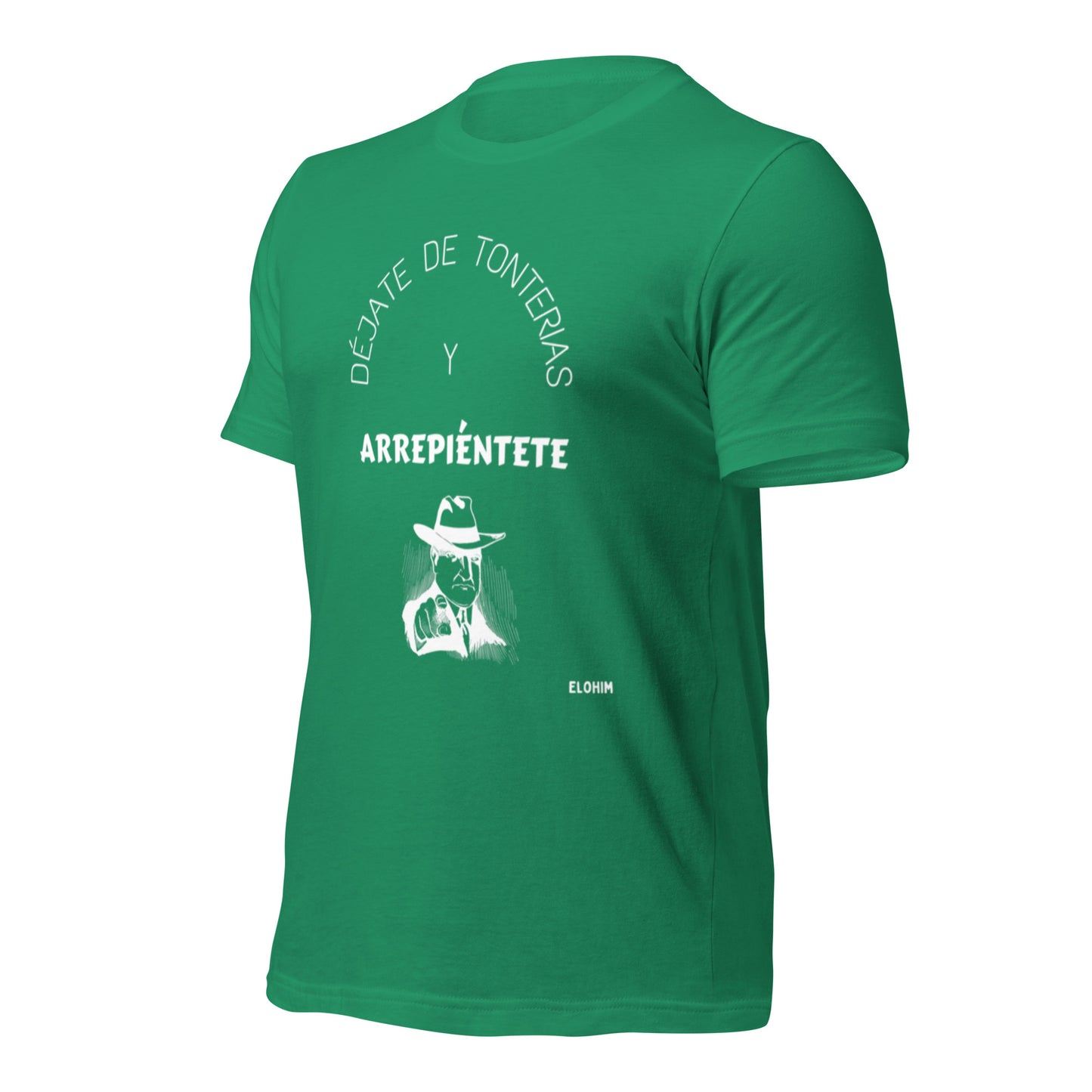 Camiseta de manga corta unisex - Arrepiéntete