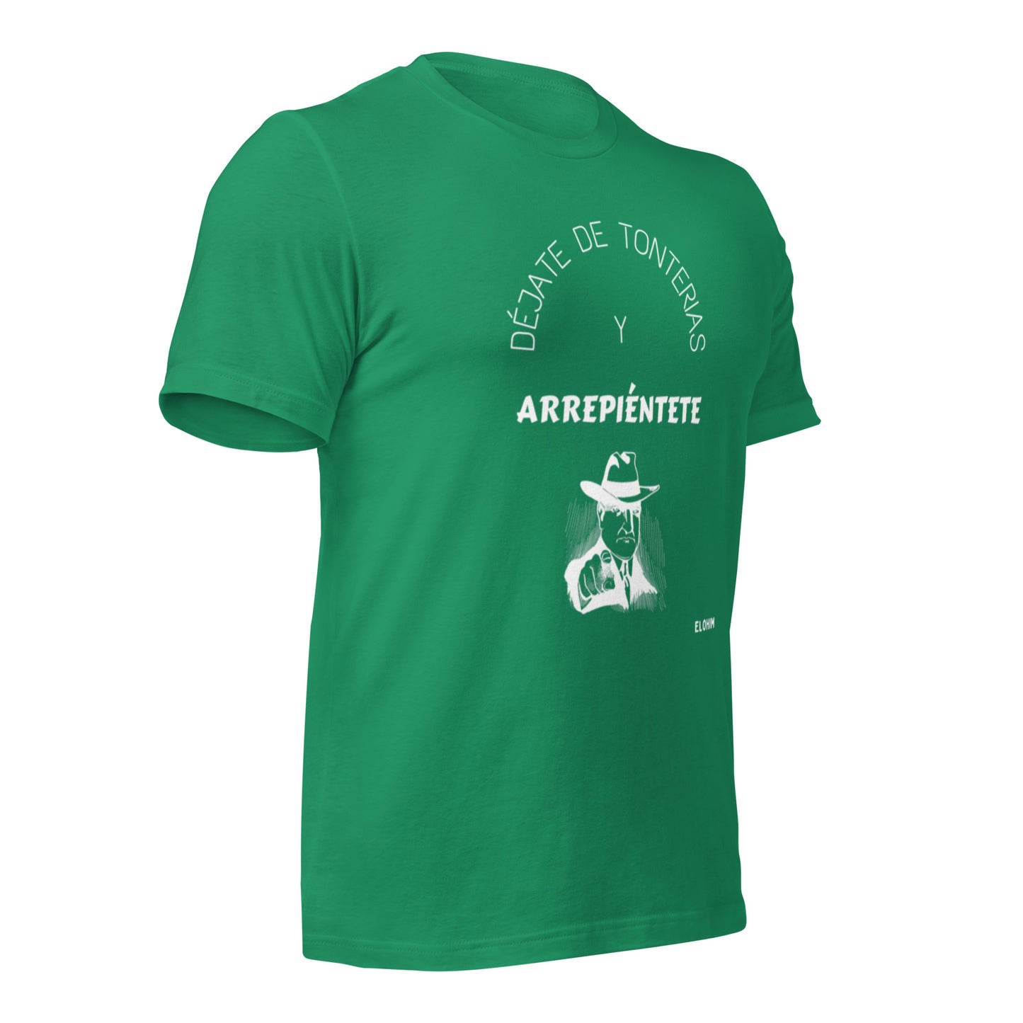 Camiseta de manga corta unisex - Arrepiéntete