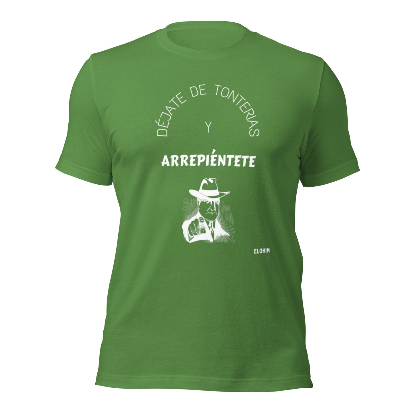 Camiseta de manga corta unisex - Arrepiéntete