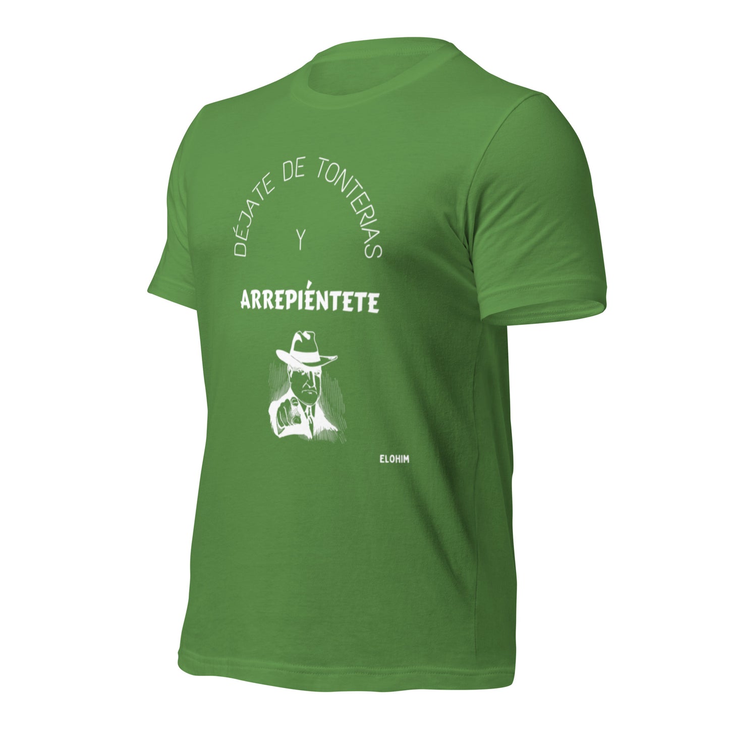 Camiseta de manga corta unisex - Arrepiéntete