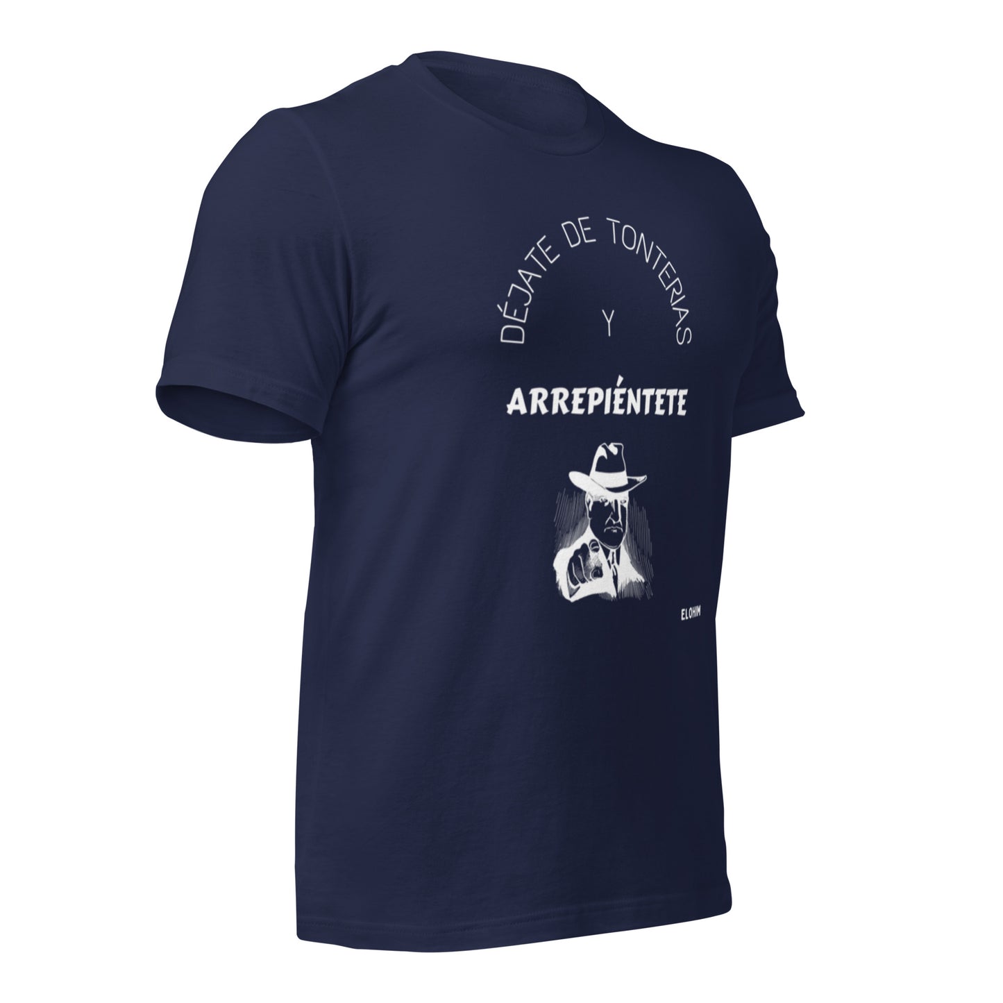 Camiseta de manga corta unisex - Arrepiéntete