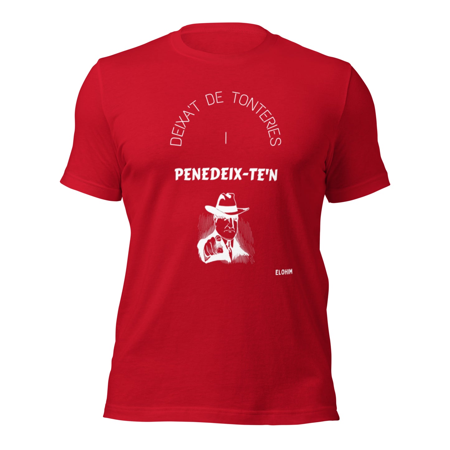 Camiseta de manga corta unisex - Penedeix-te´n