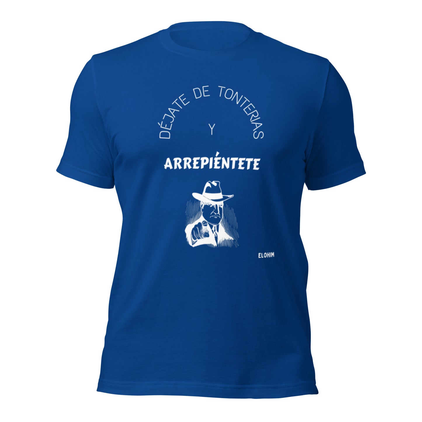 Camiseta de manga corta unisex - Arrepiéntete