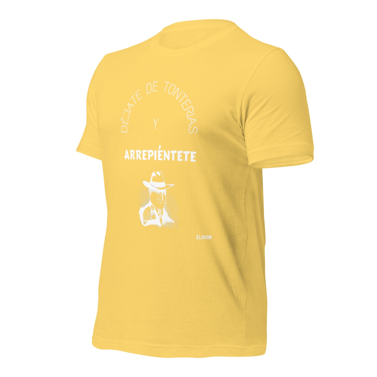 Camiseta de manga corta unisex - Arrepiéntete