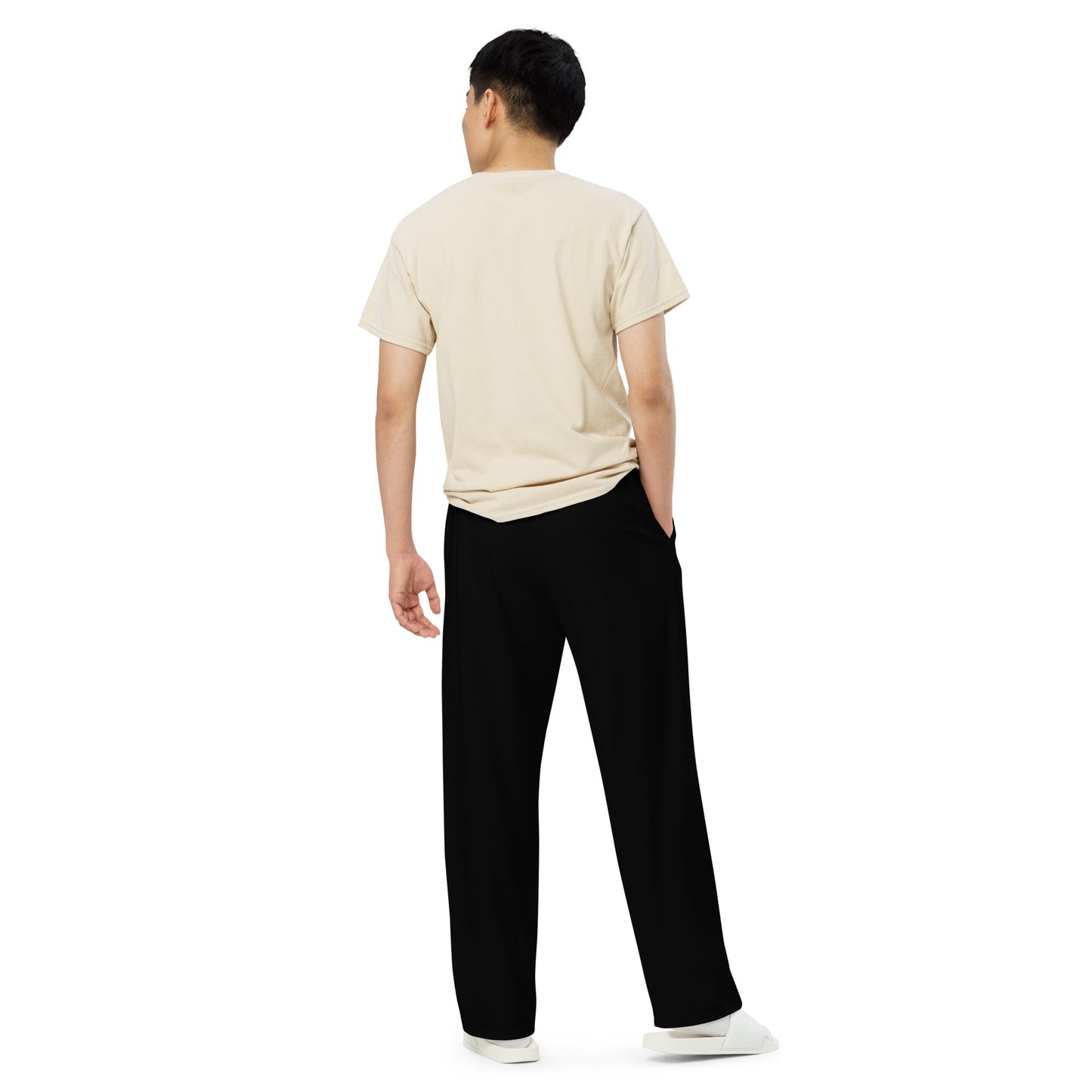 Pantalón ancho all over unisex