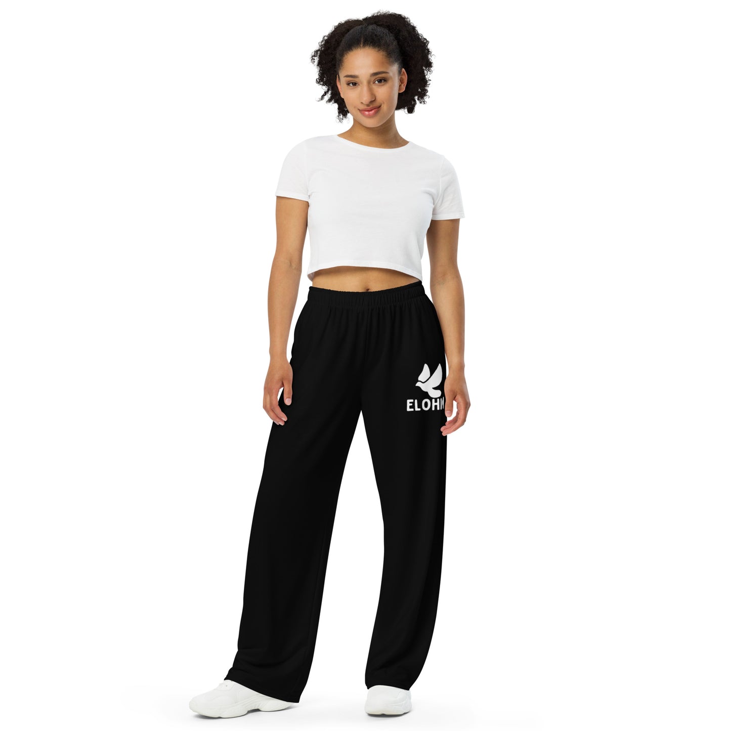 Pantalón ancho all over unisex
