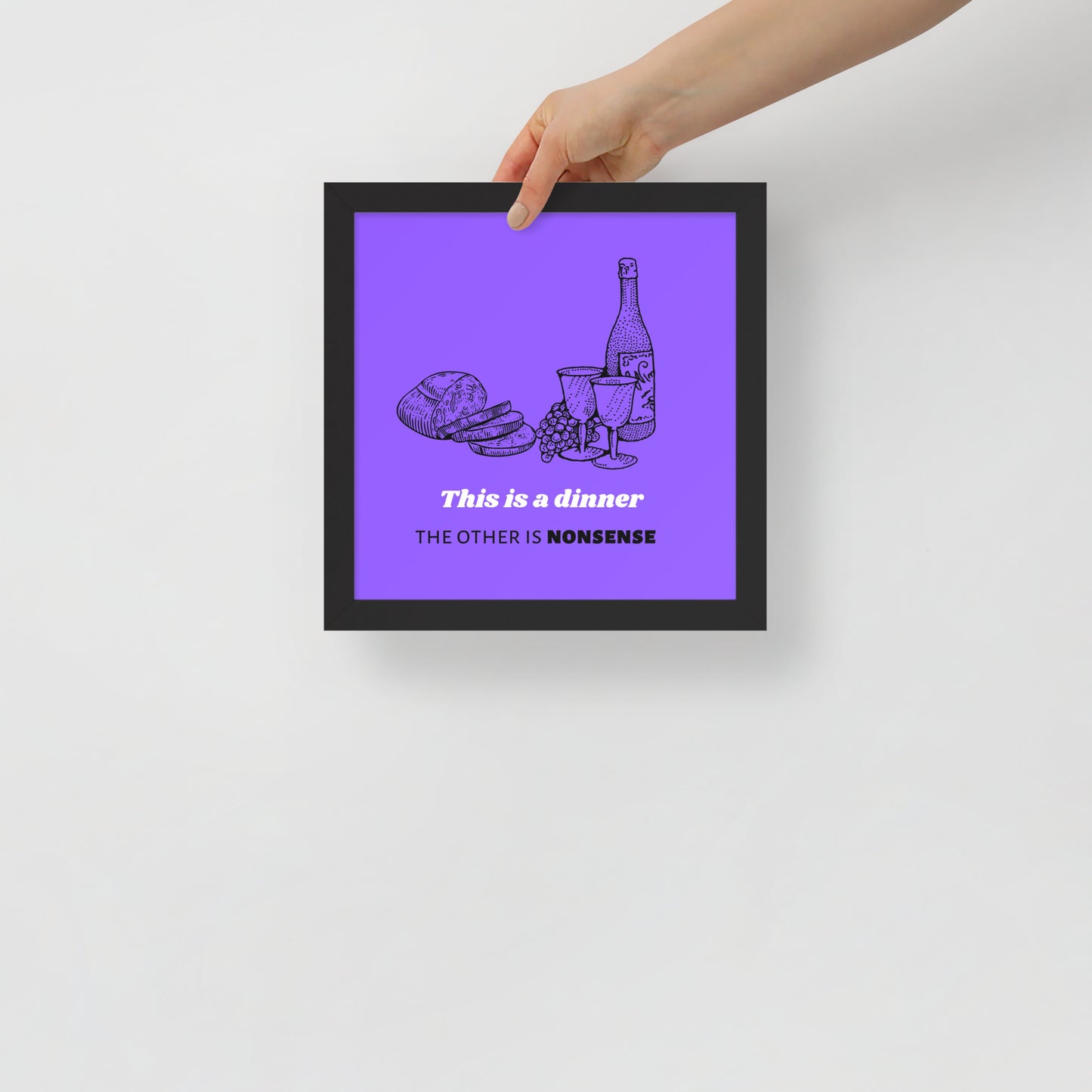 Framed poster - Communion