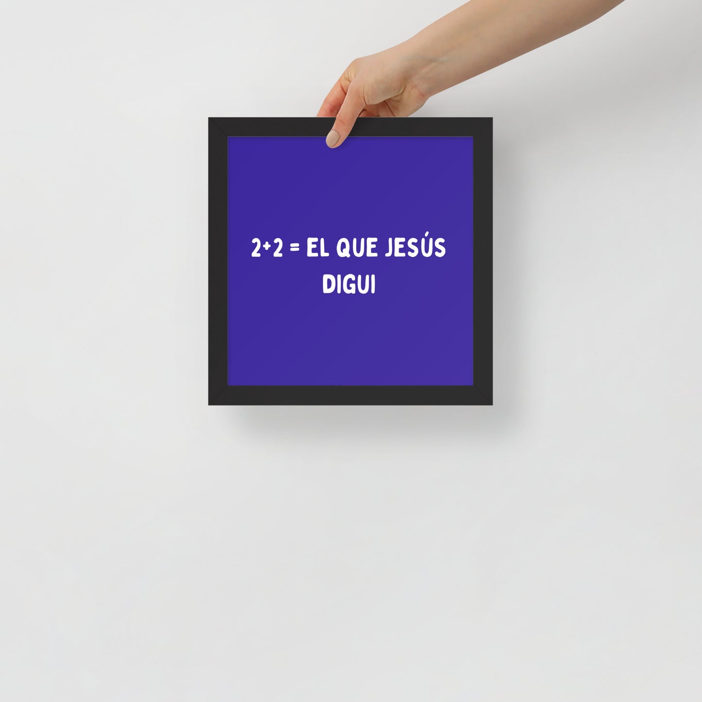 Cartell enmarcat - 2+2