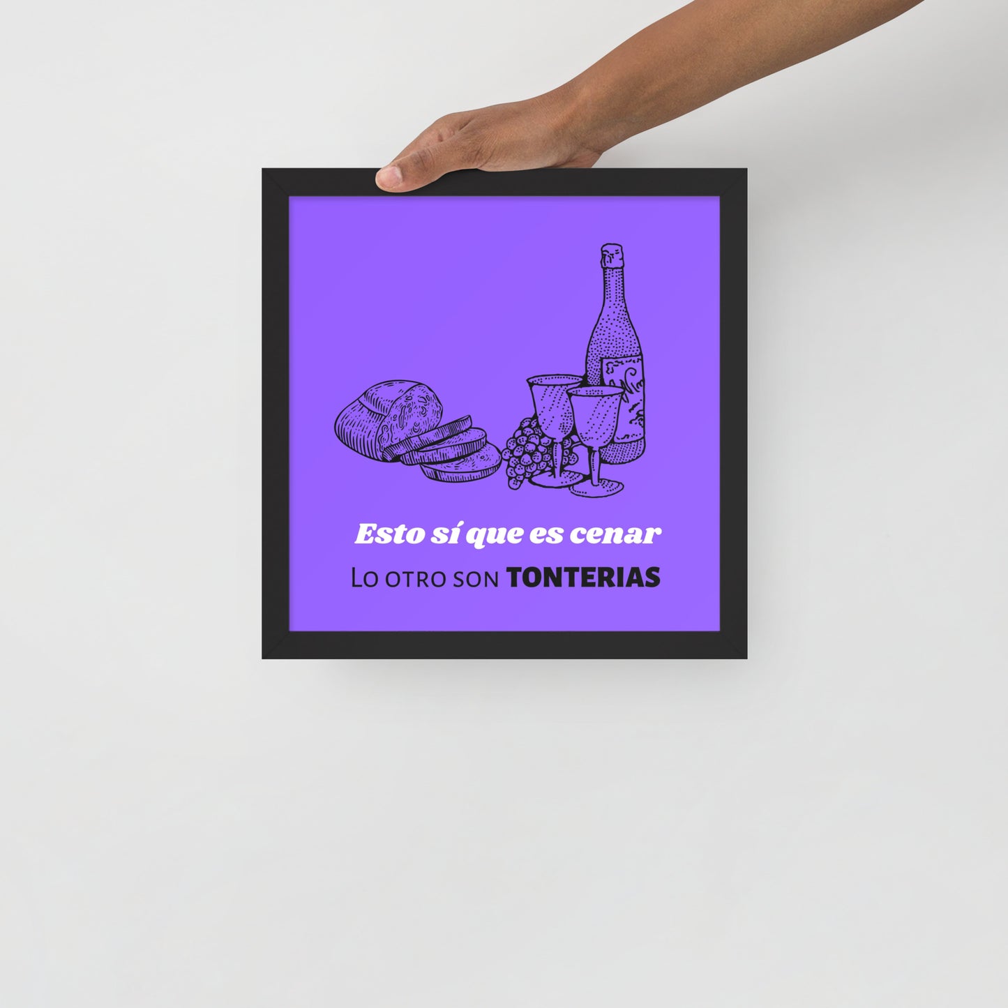 Póster con marco - Comunión