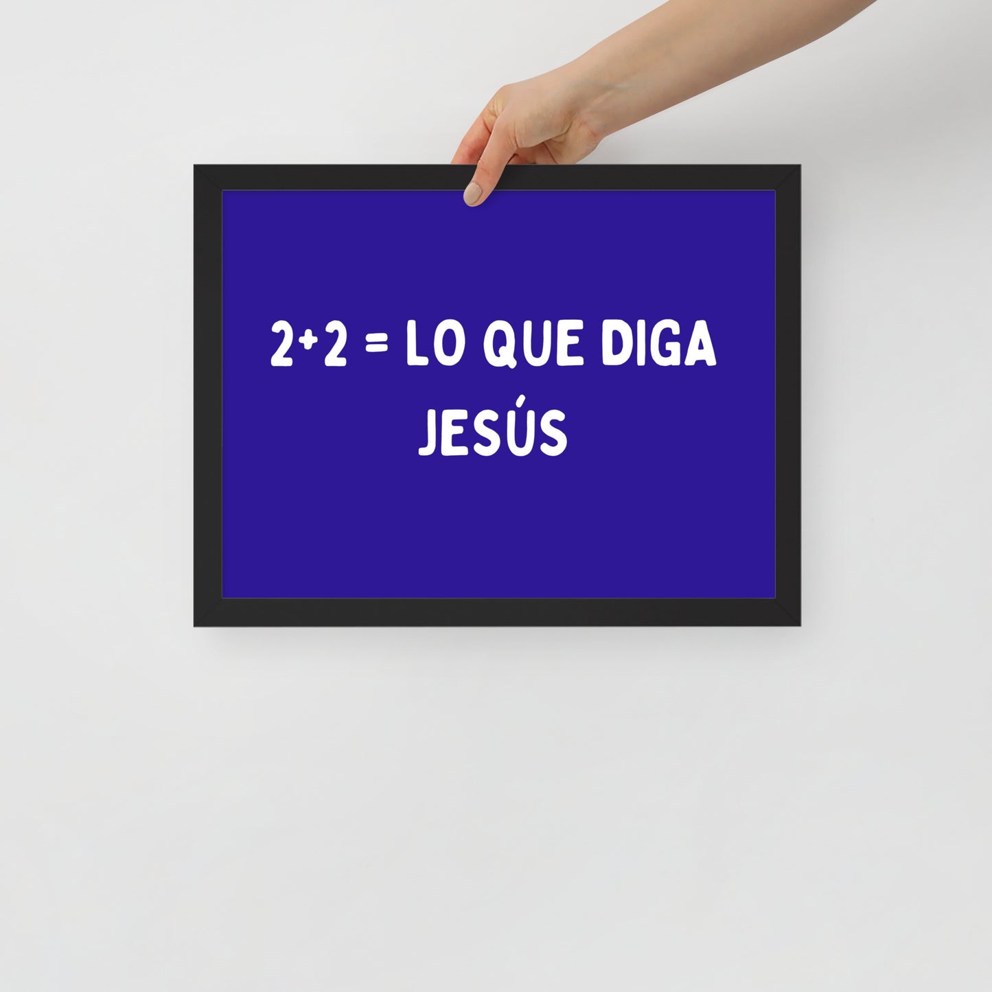 Póster con marco - 2+2