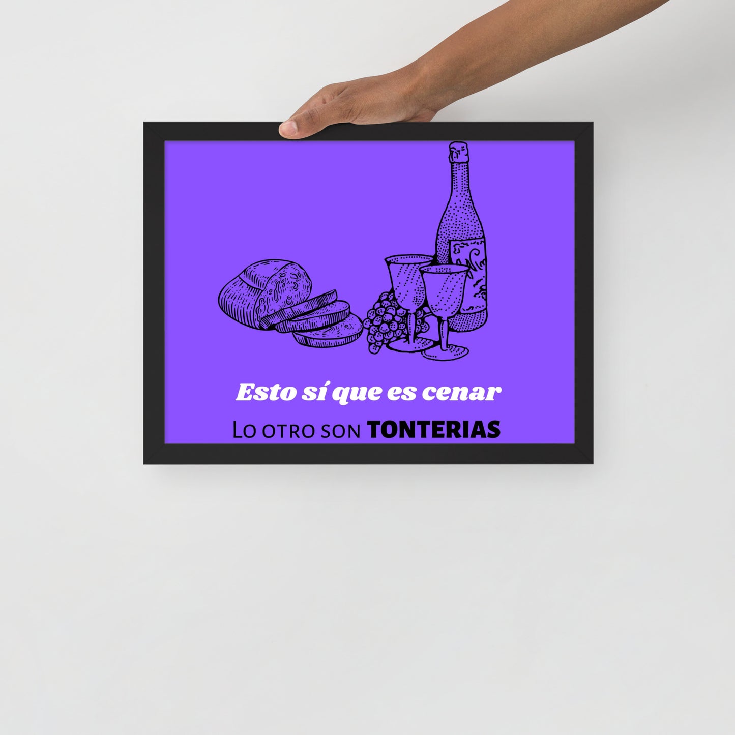 Póster con marco - Comunión