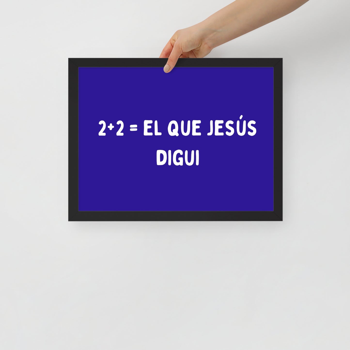 Cartell enmarcat - 2+2