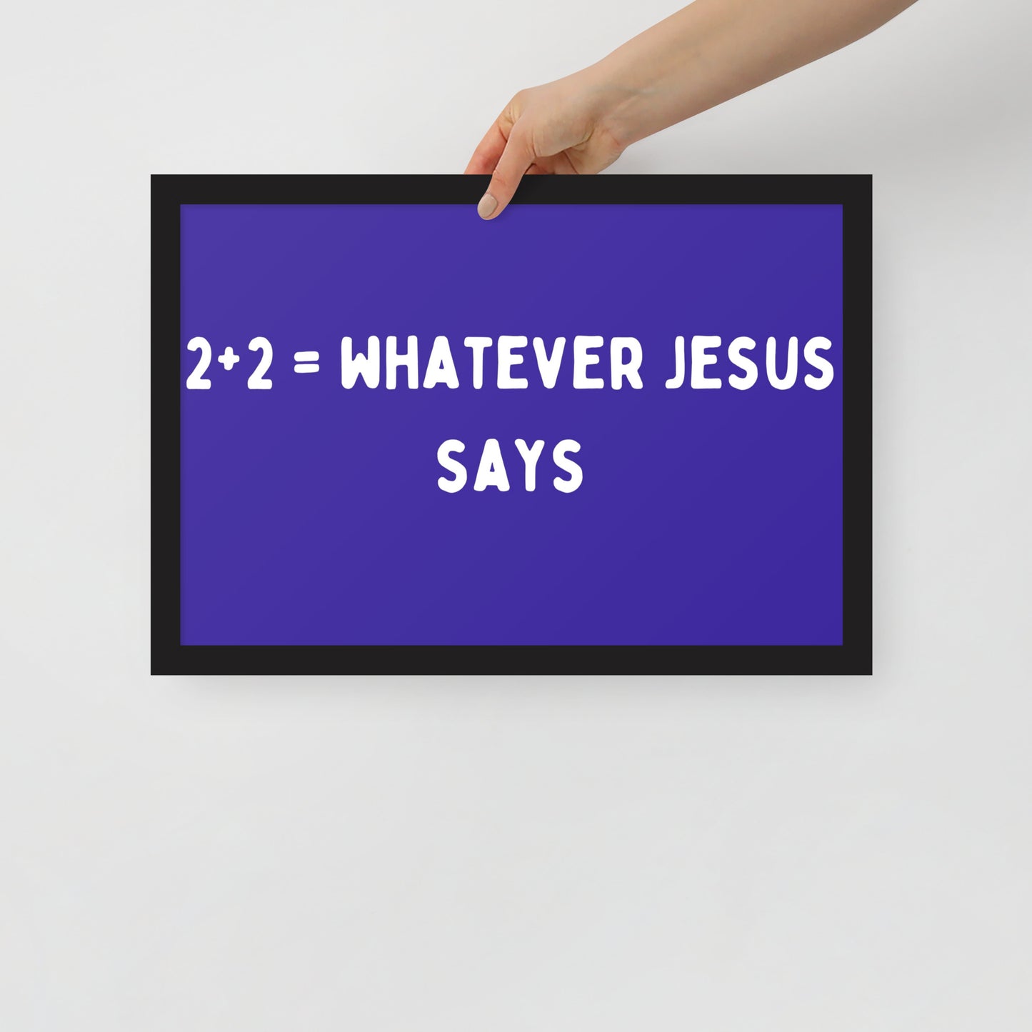 Framed poster - 2+2