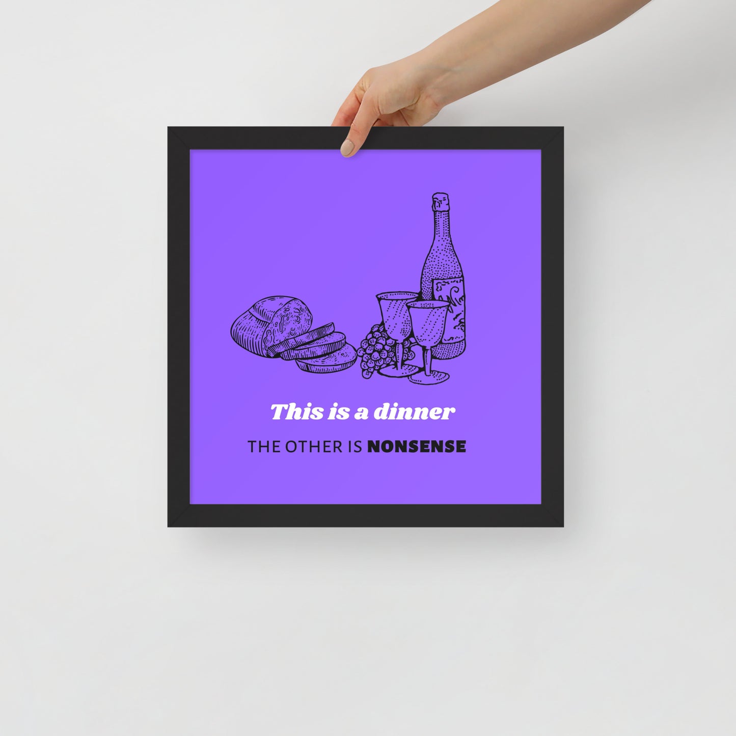 Framed poster - Communion