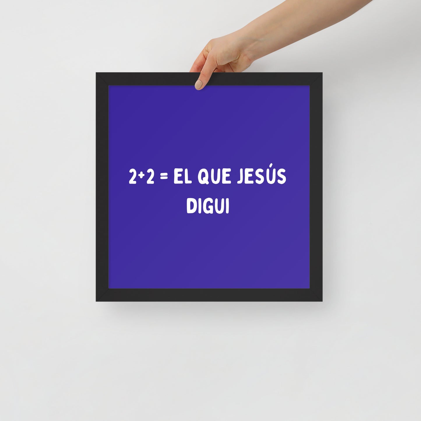Cartell enmarcat - 2+2