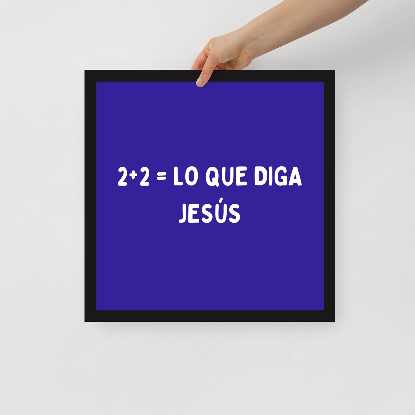 Póster con marco - 2+2