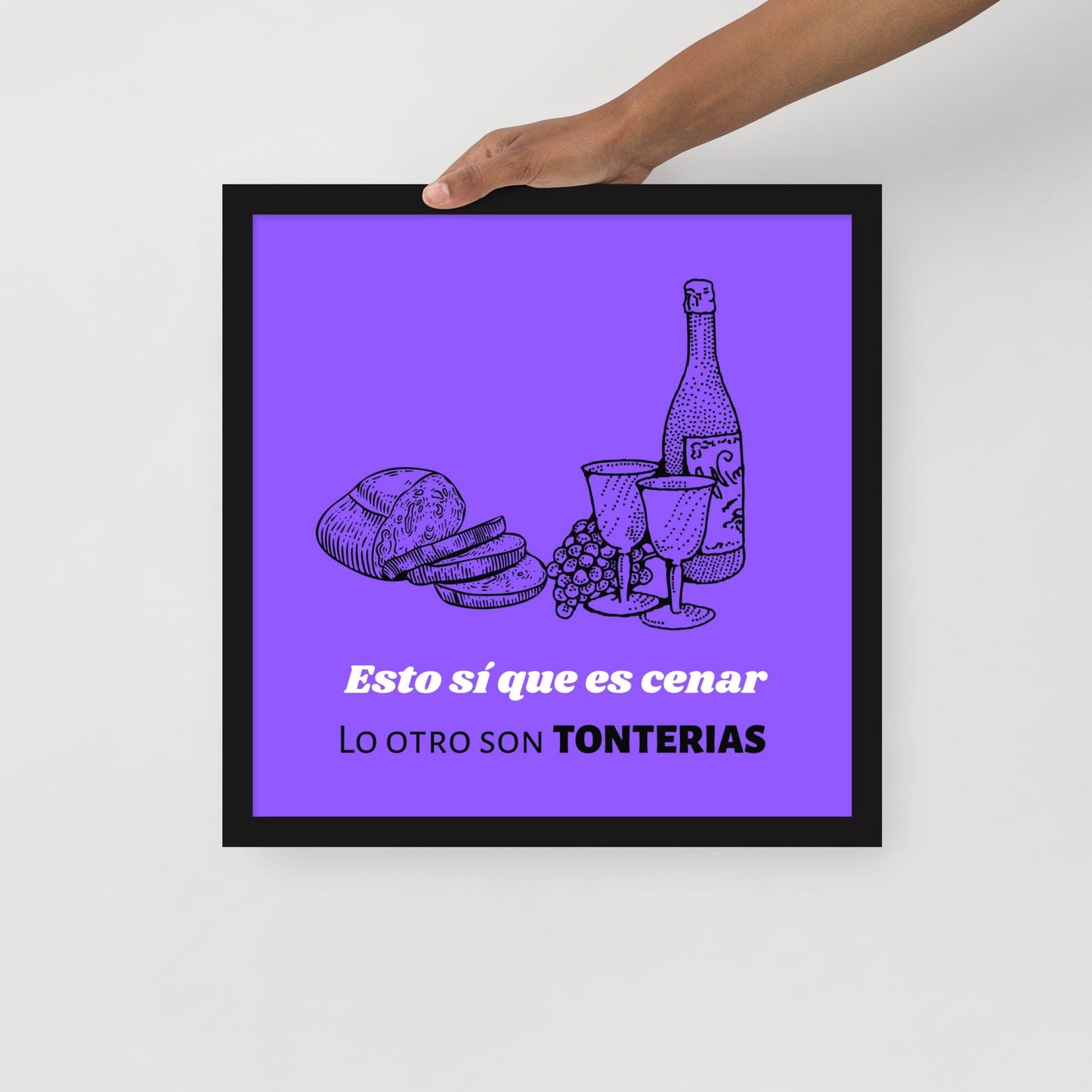 Póster con marco - Comunión