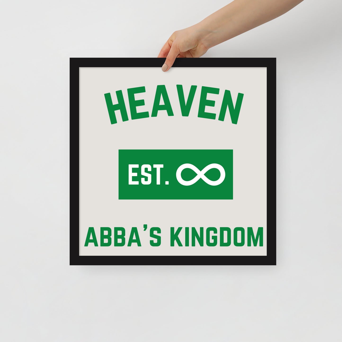 Framed poster - Abba's Kingdom