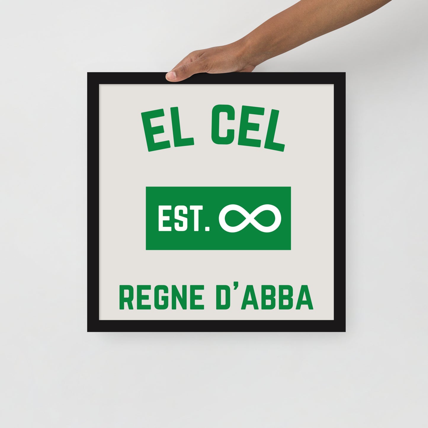 Cartell enmarcat - Regne d'Abba