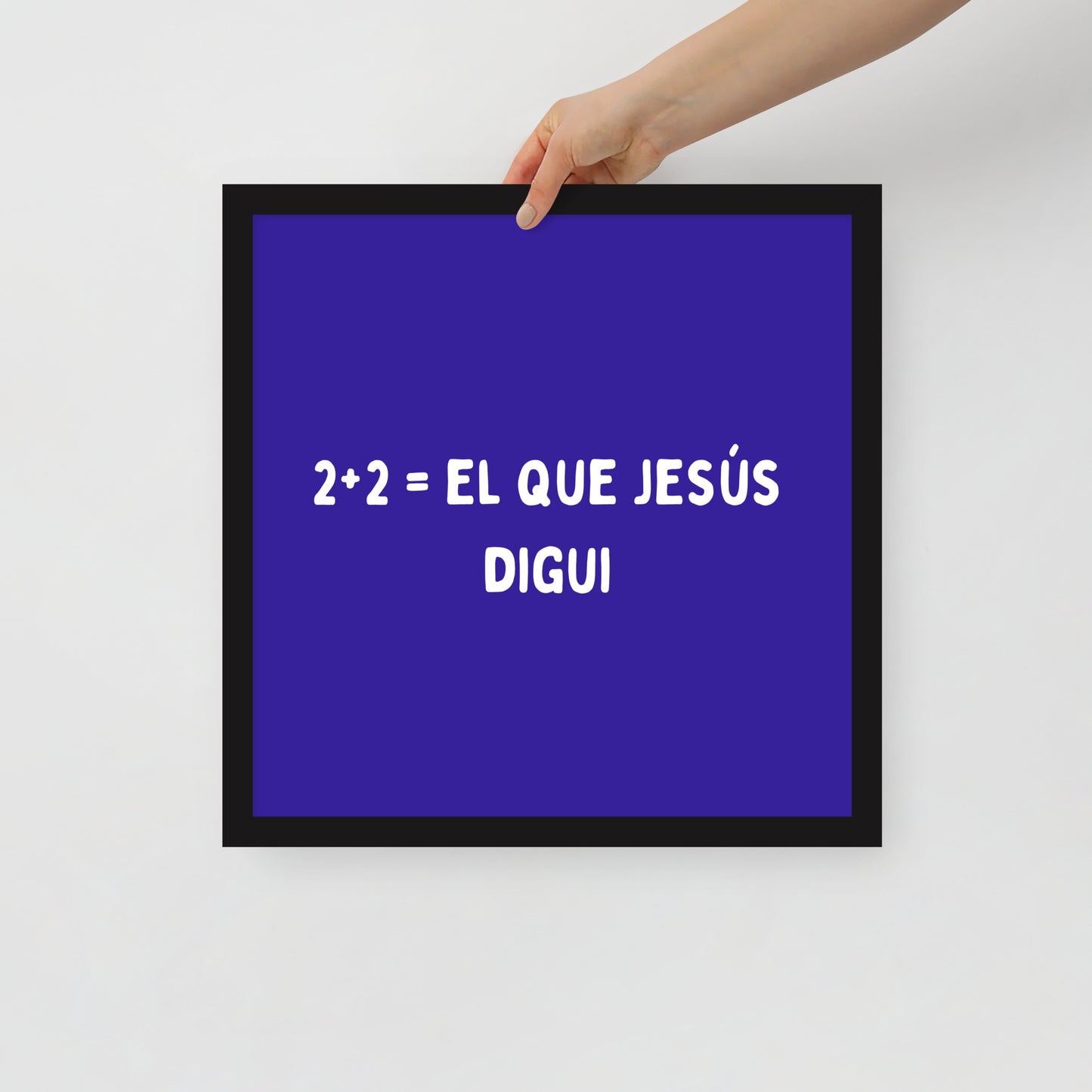 Cartell enmarcat - 2+2