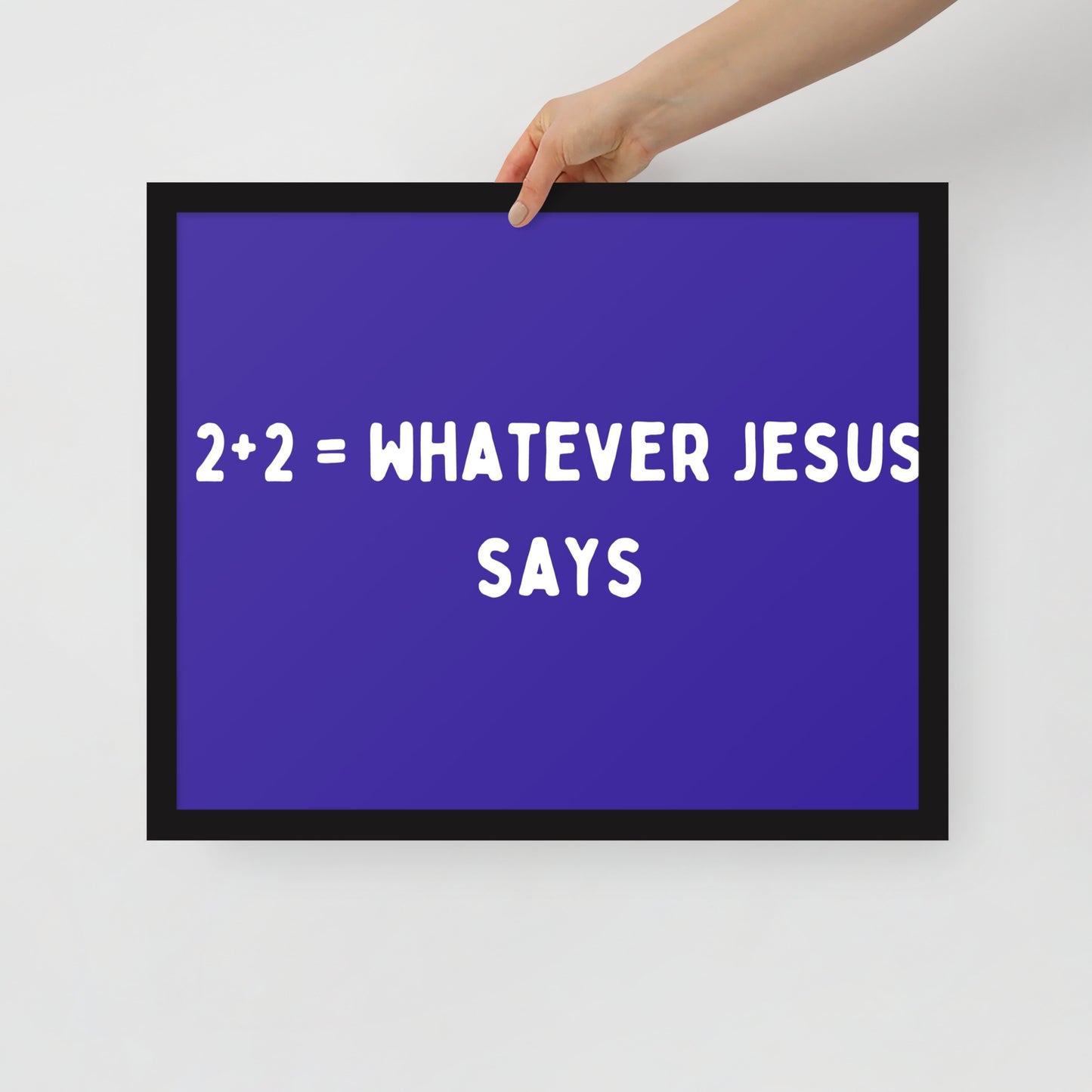 Framed poster - 2+2