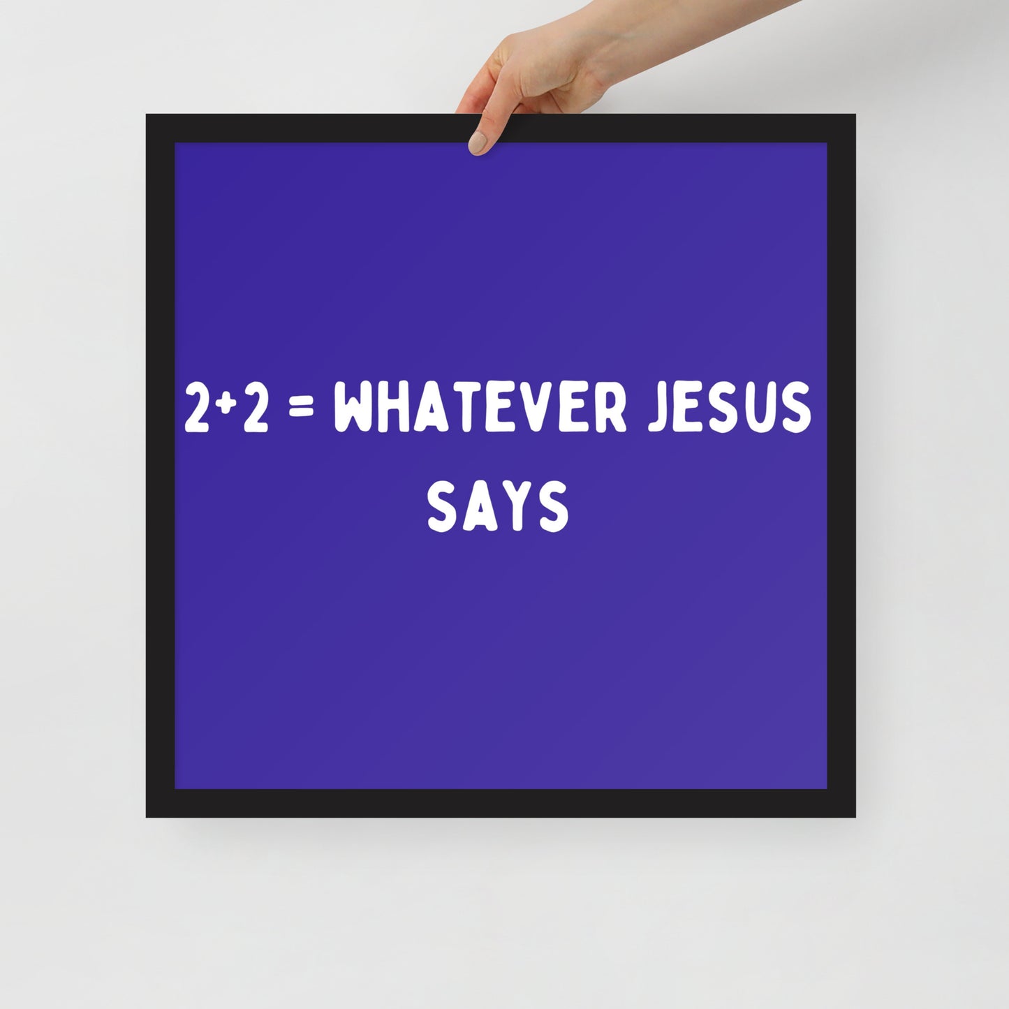 Framed poster - 2+2