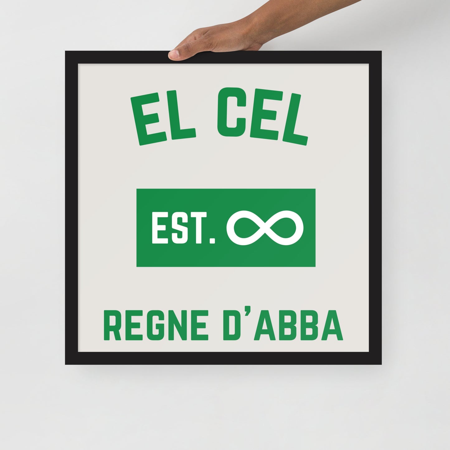 Cartell enmarcat - Regne d'Abba
