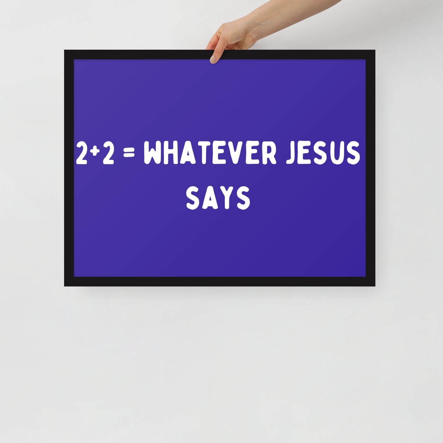 Framed poster - 2+2