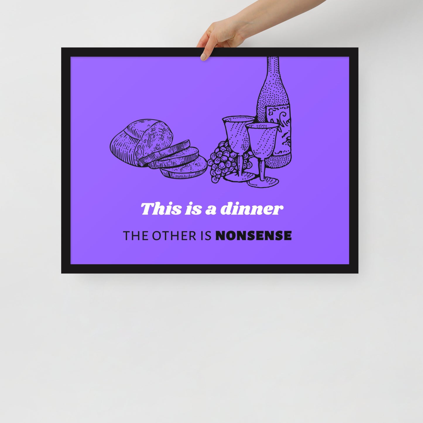 Framed poster - Communion