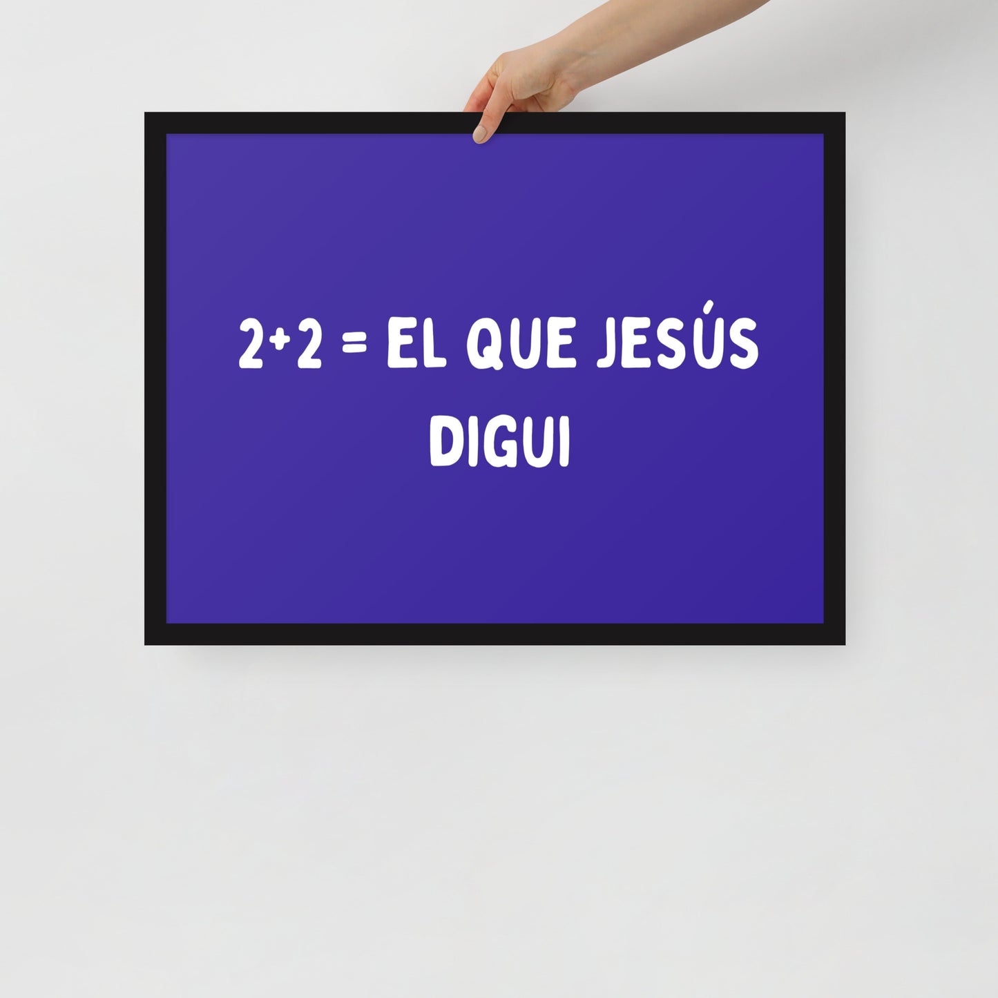 Cartell enmarcat - 2+2