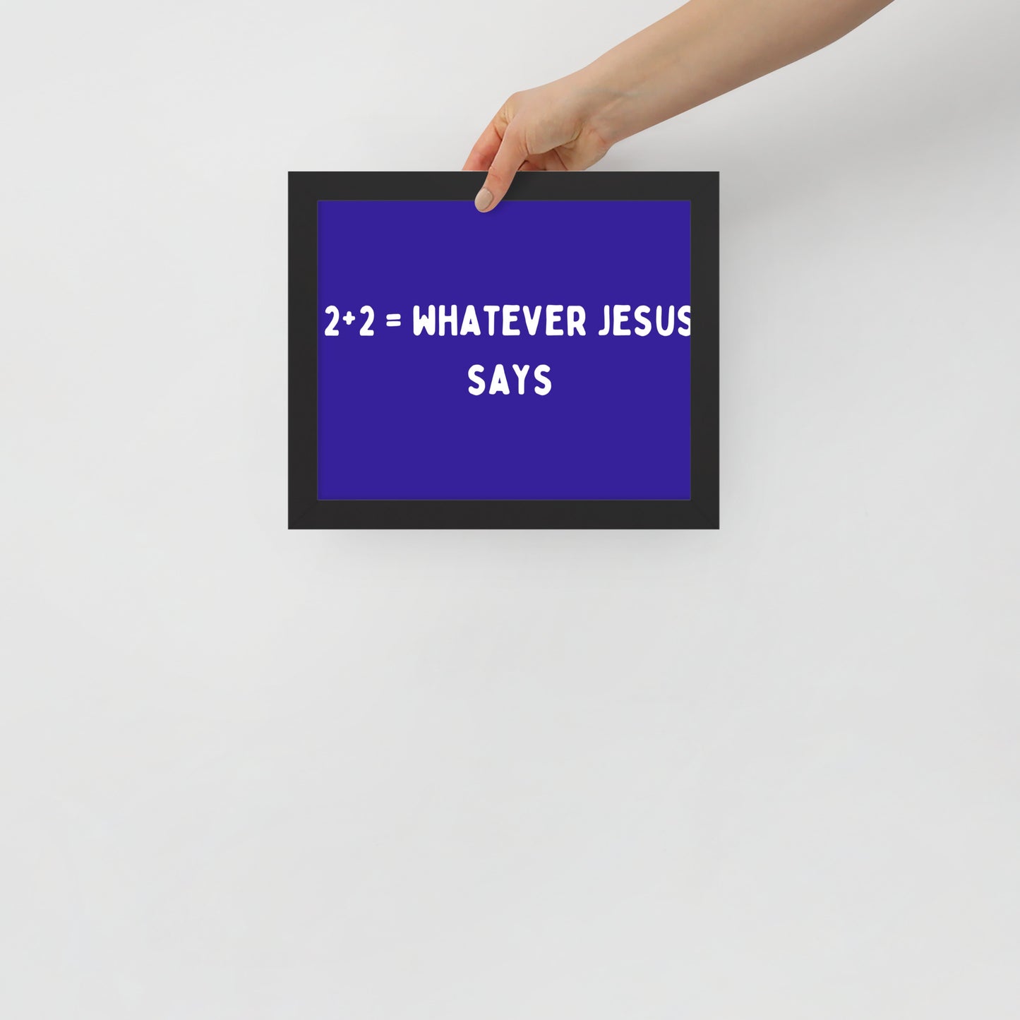 Framed poster - 2+2