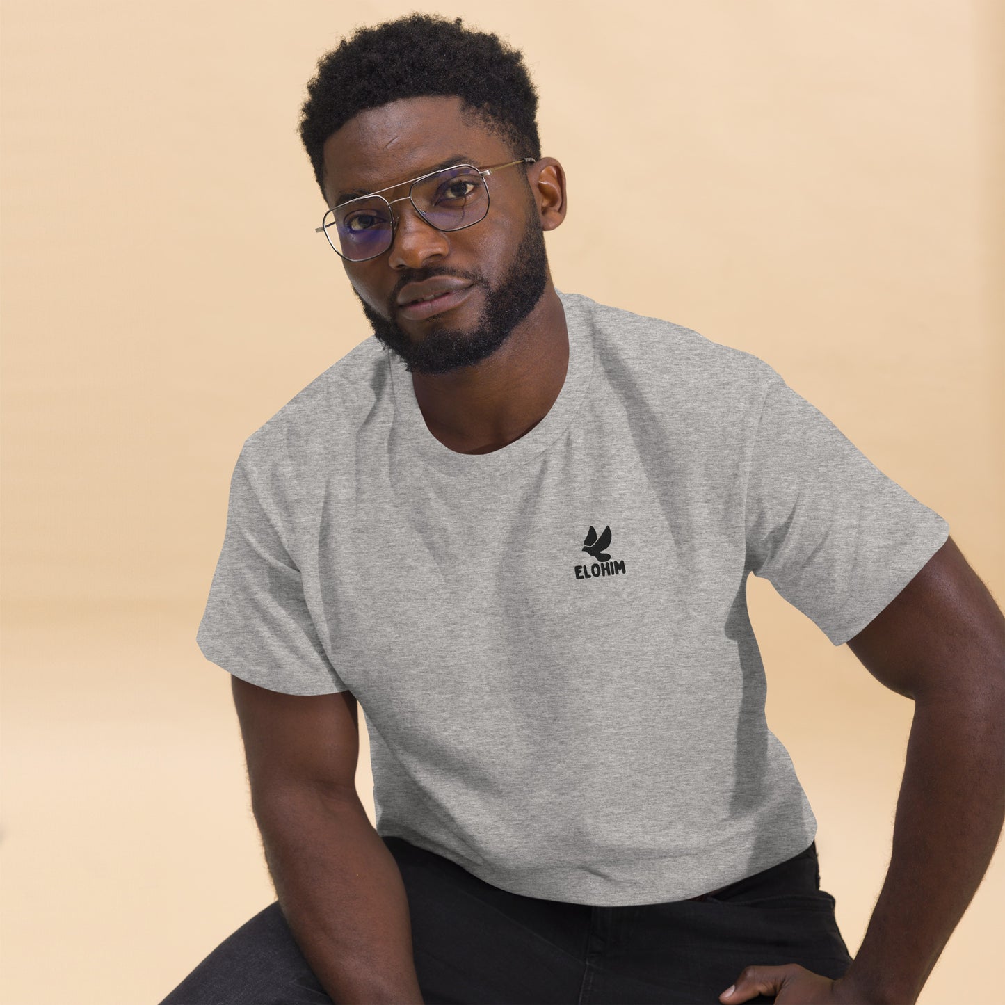 Camiseta clásica hombre