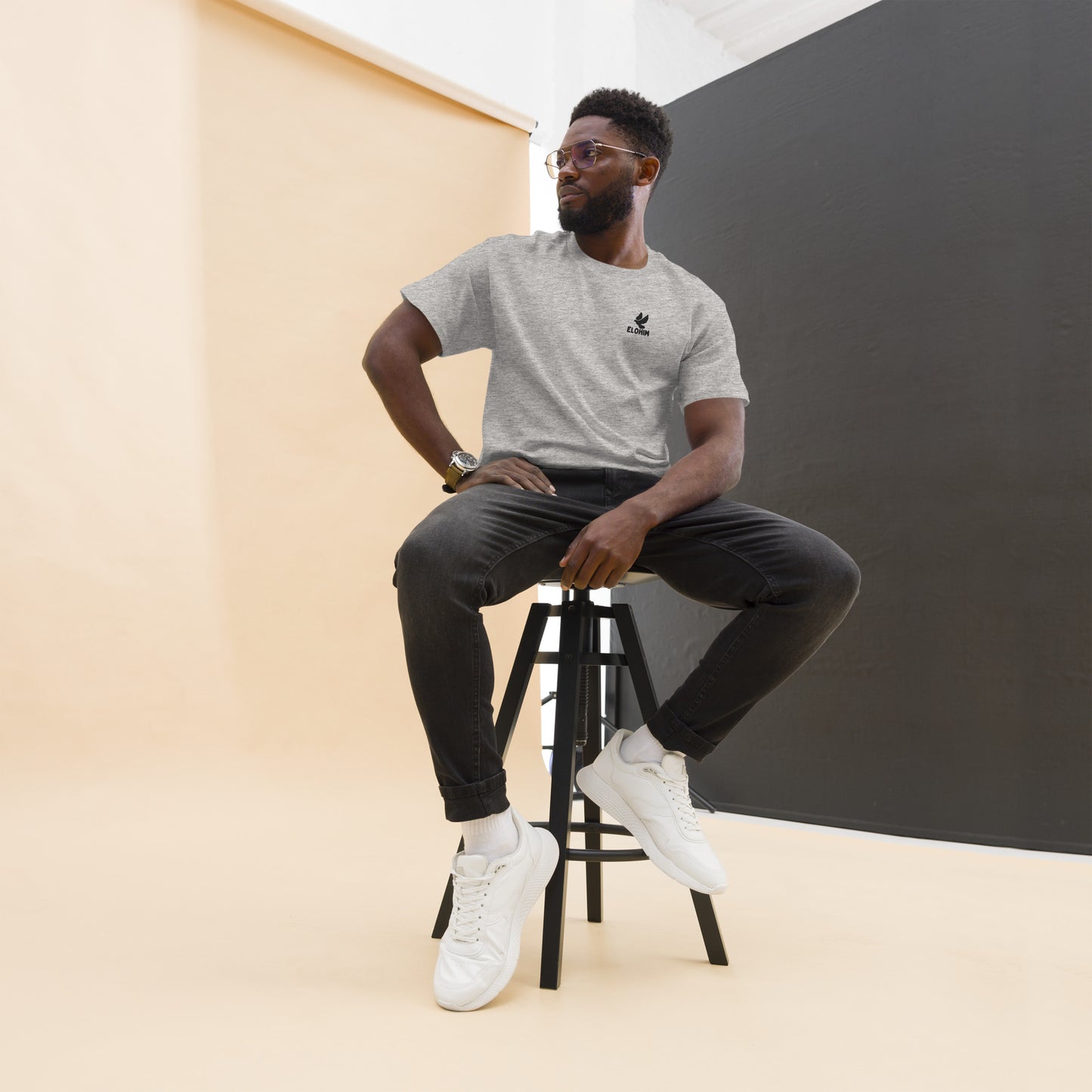 Camiseta clásica hombre