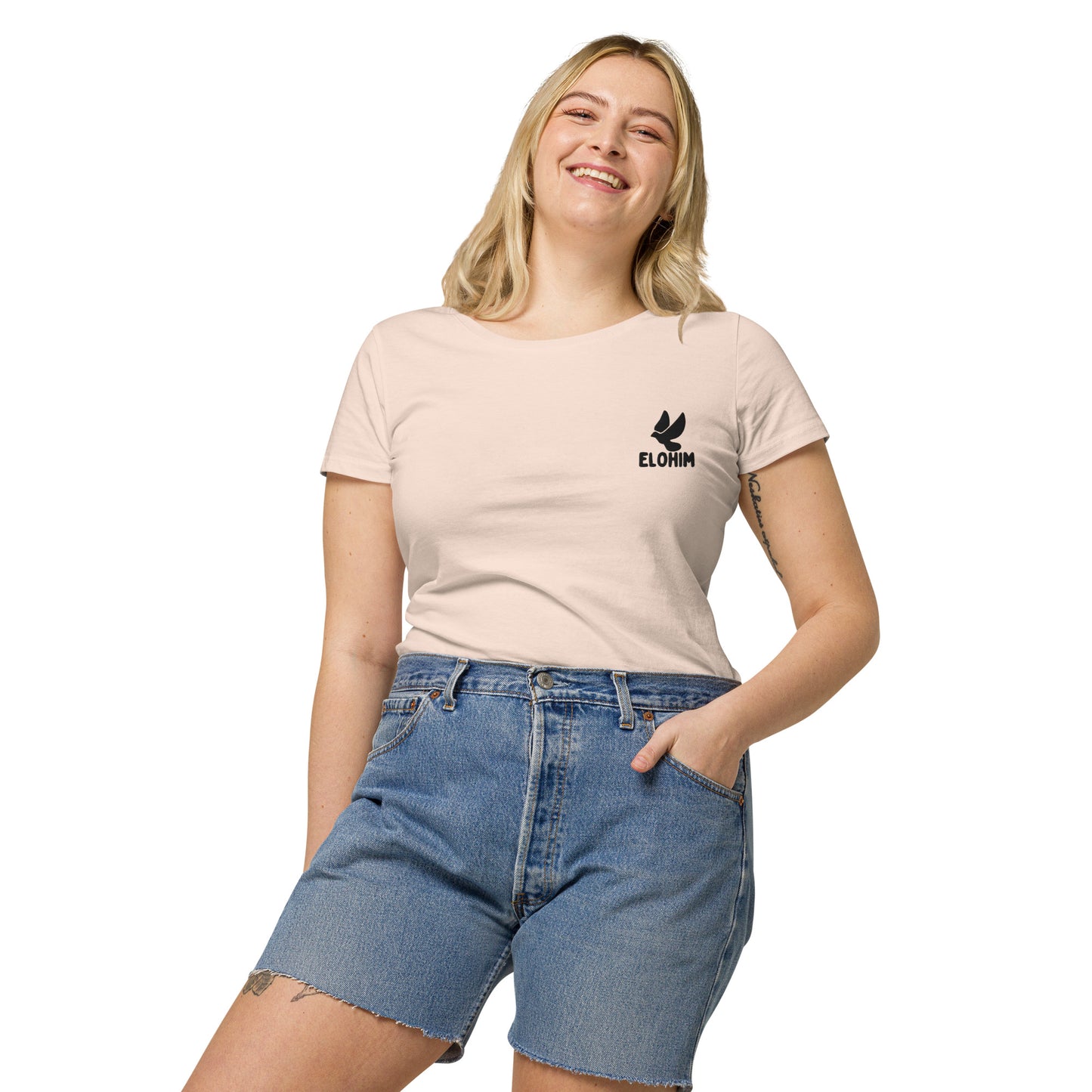 Camiseta orgánica básica para mujer
