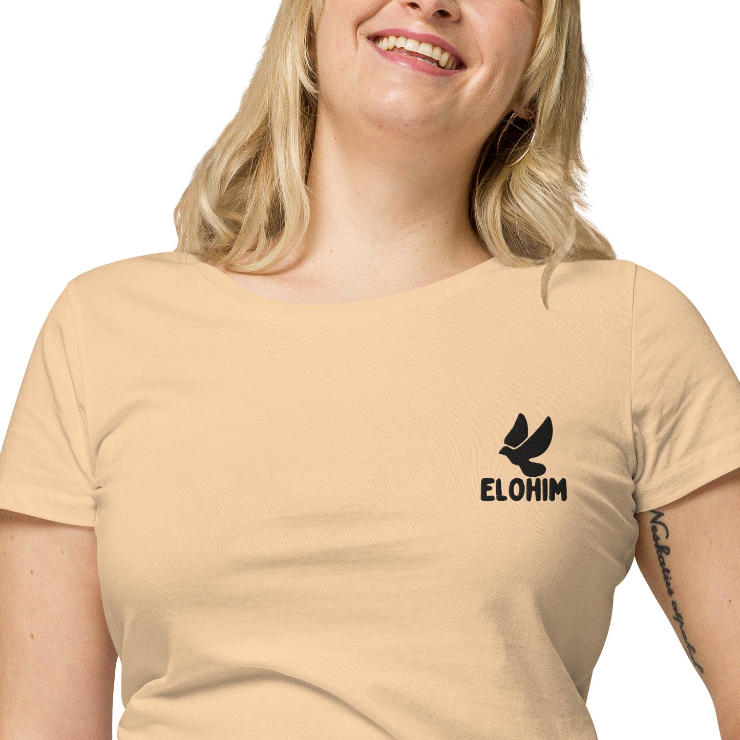 Camiseta orgánica básica para mujer