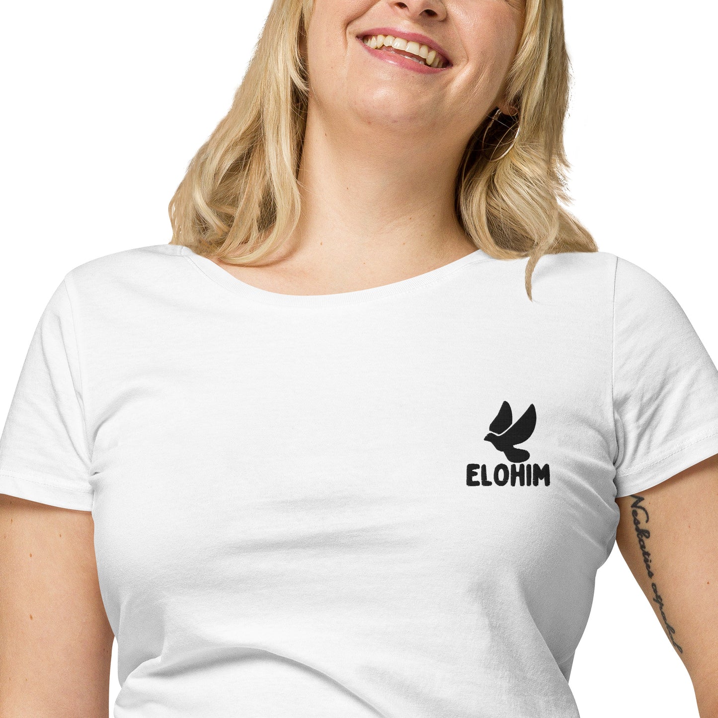 Camiseta orgánica básica para mujer