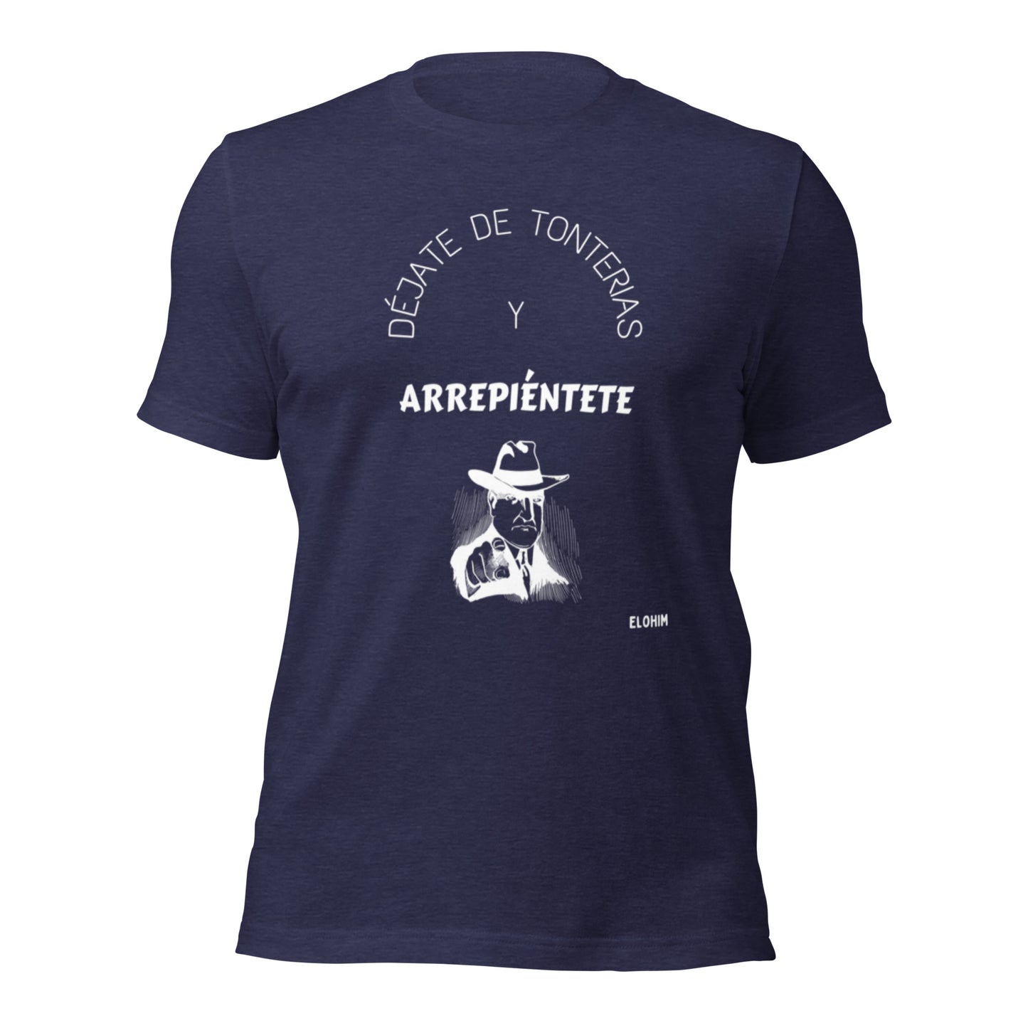 Camiseta de manga corta unisex - Arrepiéntete