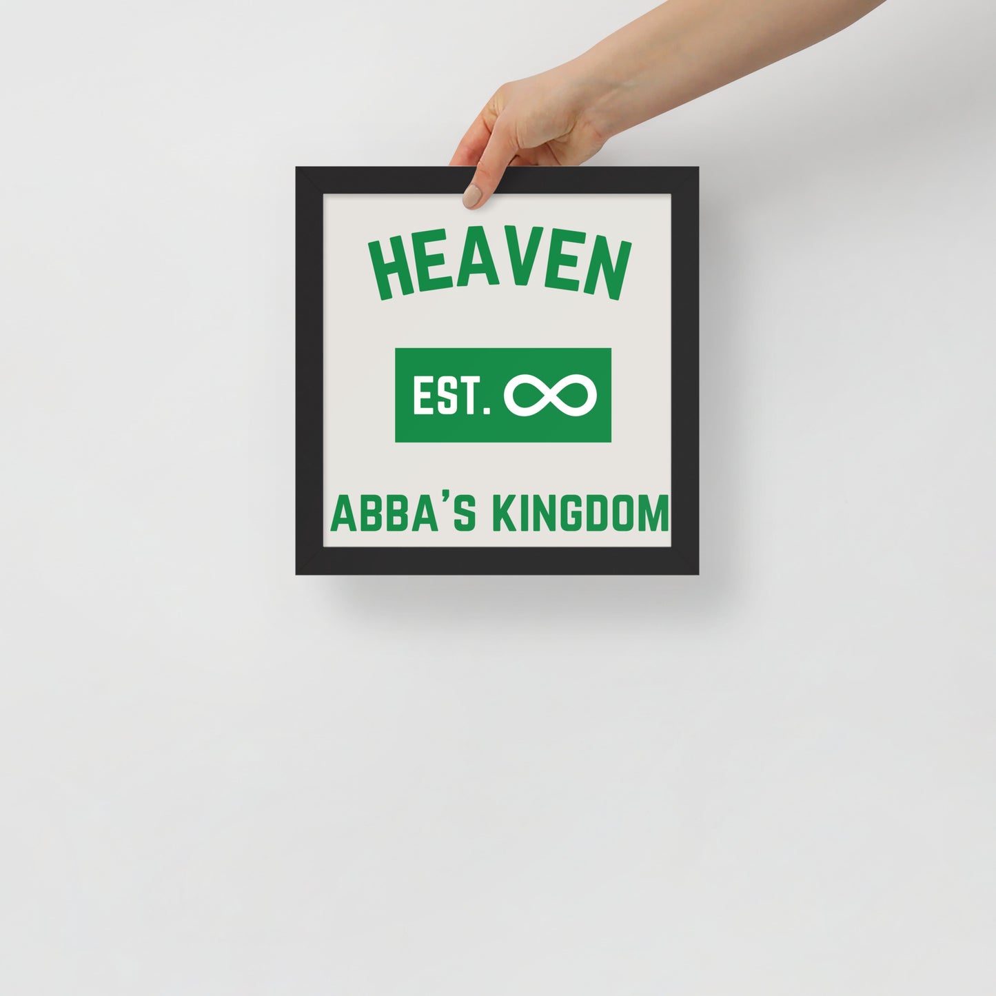 Framed poster - Abba's Kingdom