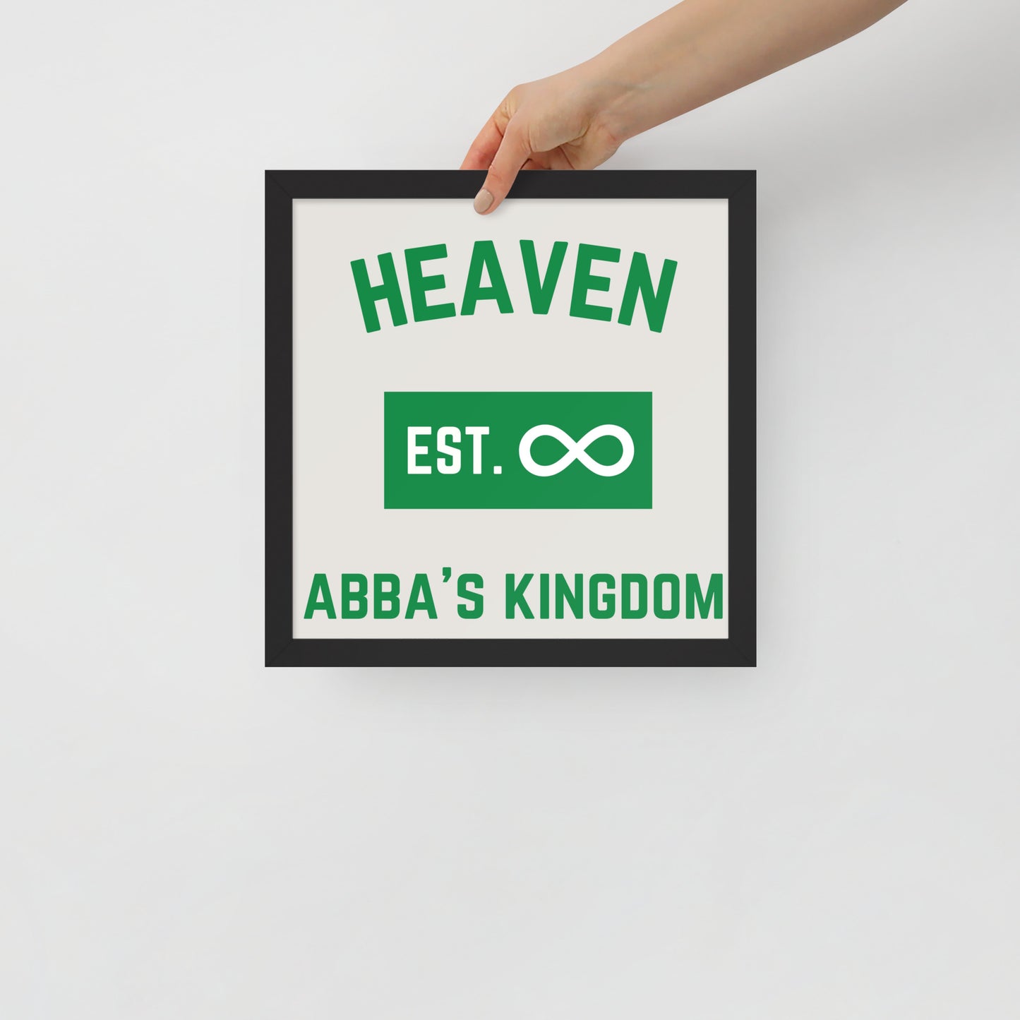 Framed poster - Abba's Kingdom