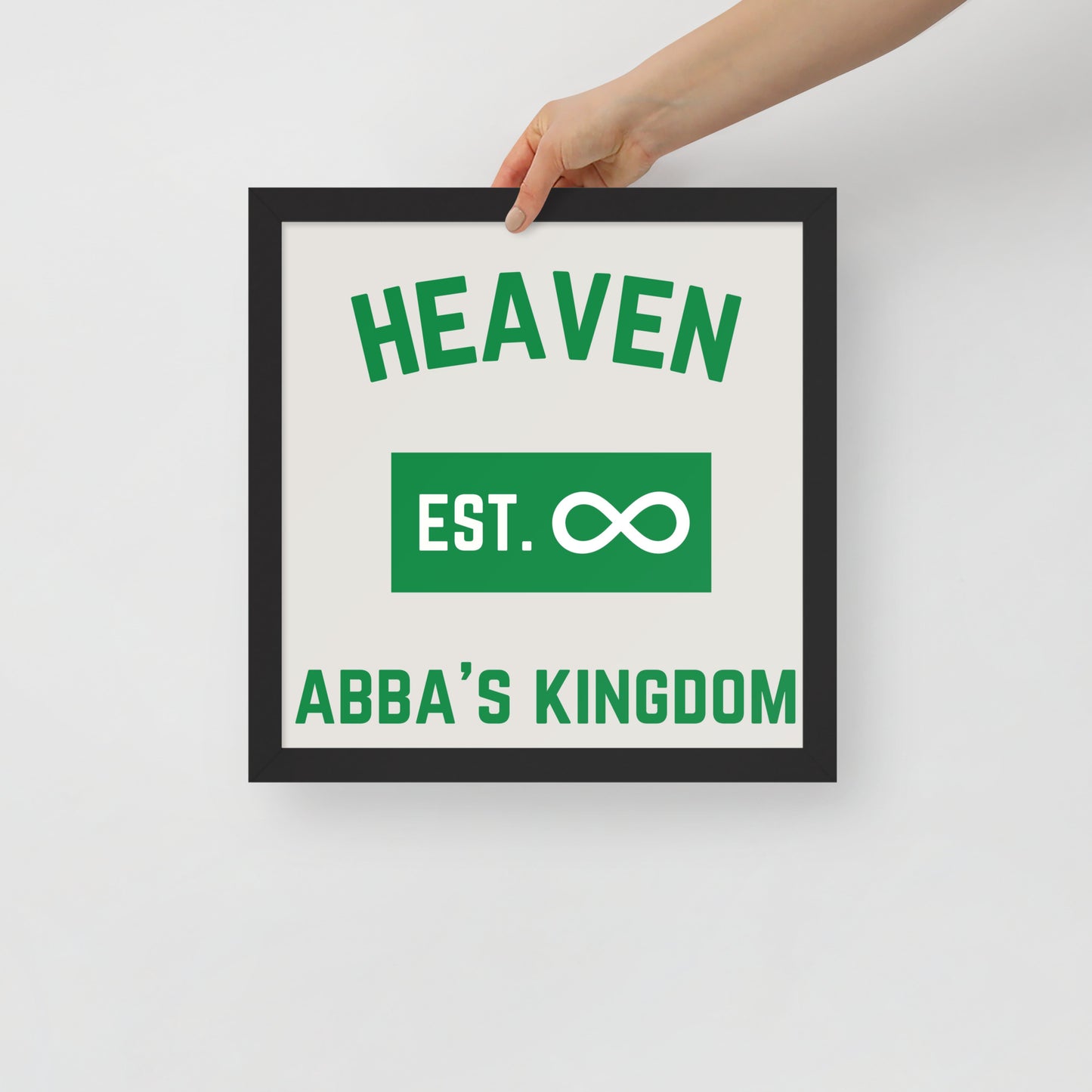 Framed poster - Abba's Kingdom